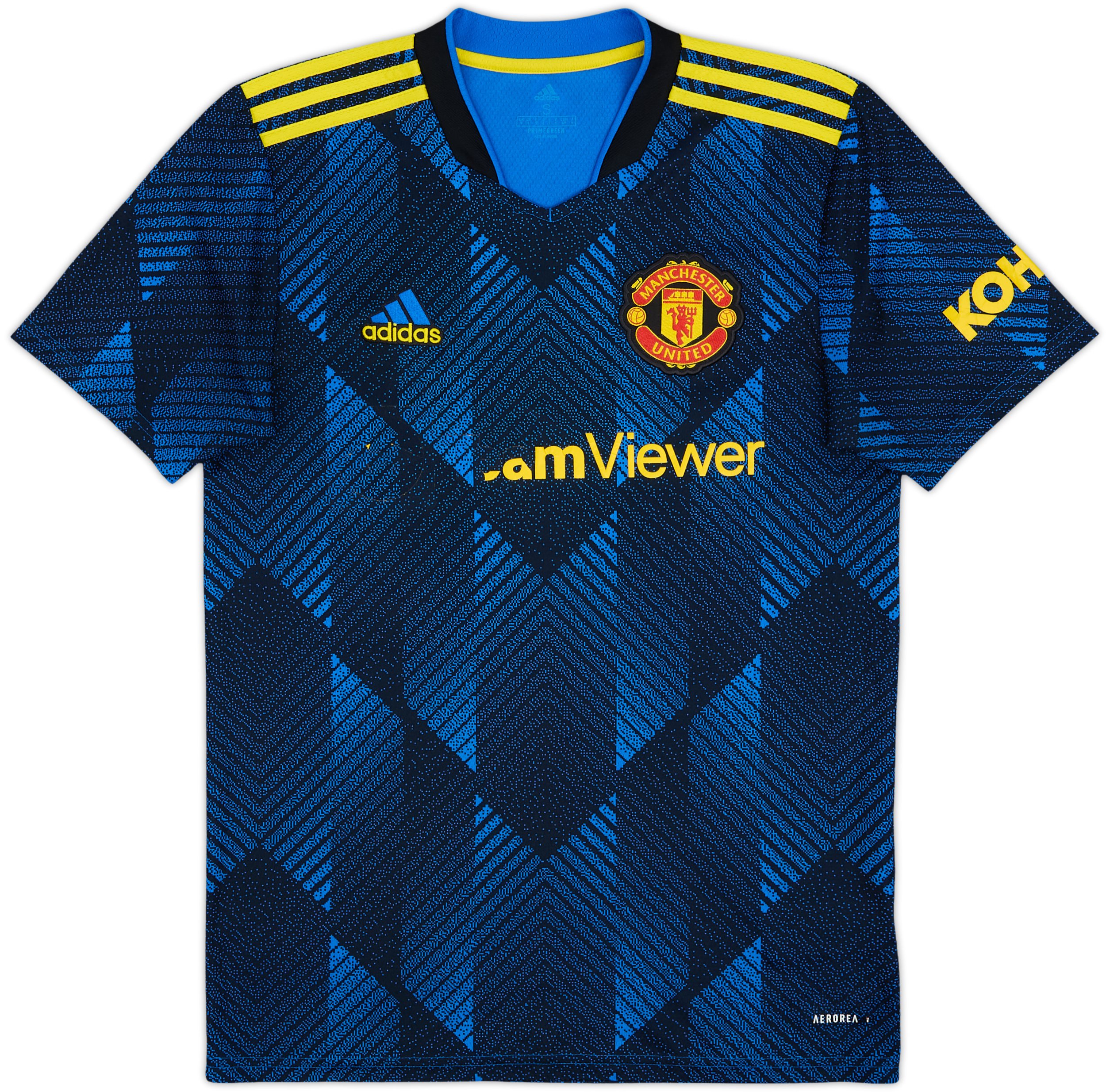 ウェア 2021-22 Manchester United Third Shirt 2021-22 Manchester United Third Shirt - 4/10 - (S)