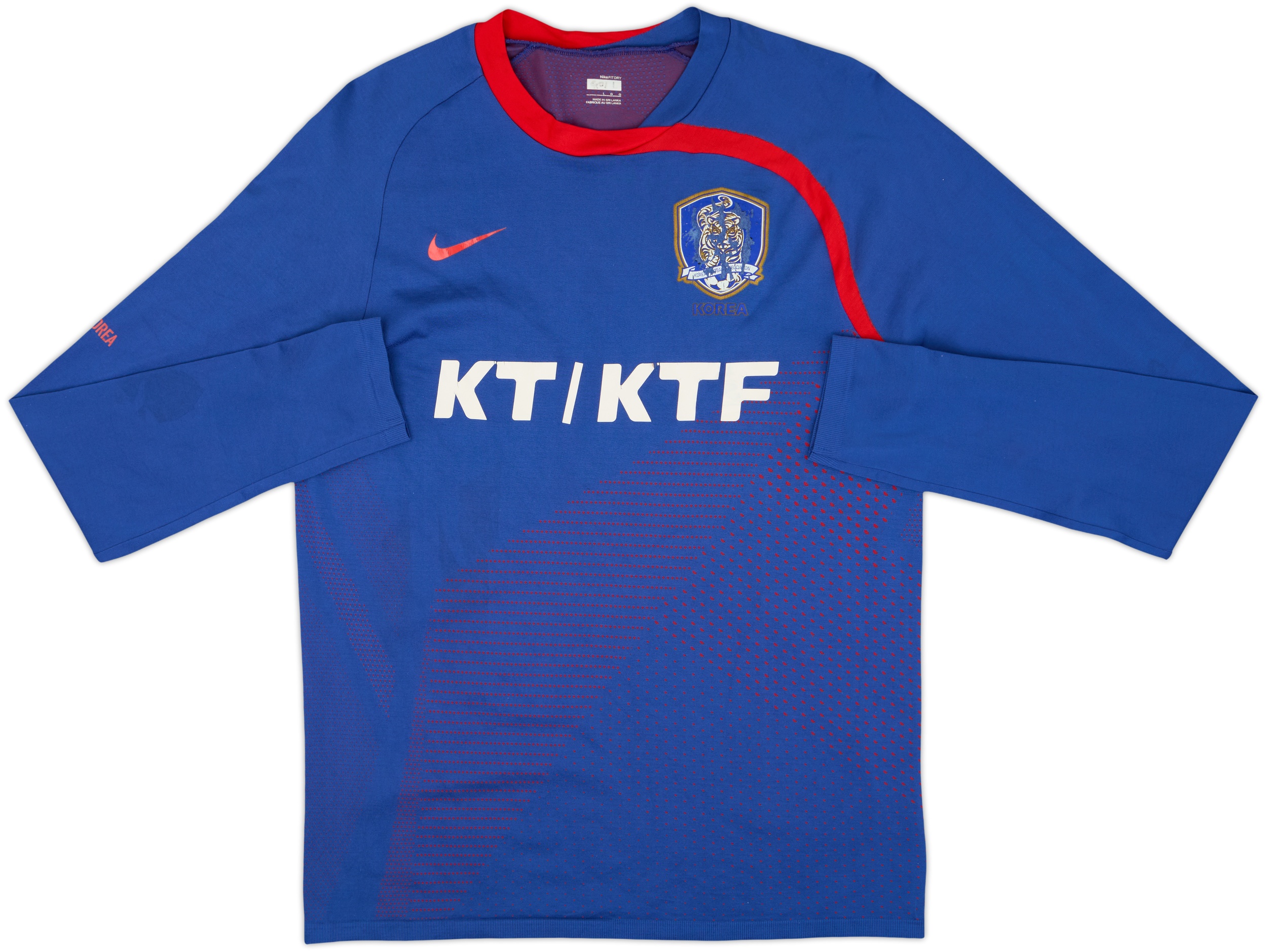 2008-10 South Korea Player Issue Nike Training L/S Shirt - 4/10 - (L)