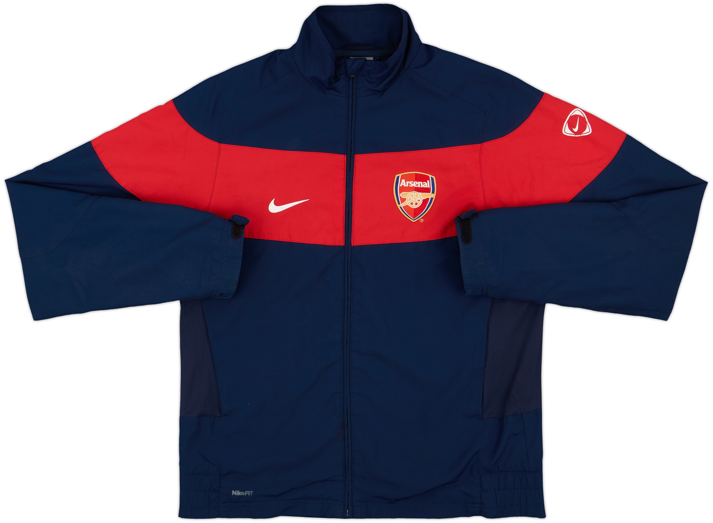 ウェア Nike Arsenal 2009-10 Arsenal Nike Track Jacket - 7/10 - (L)