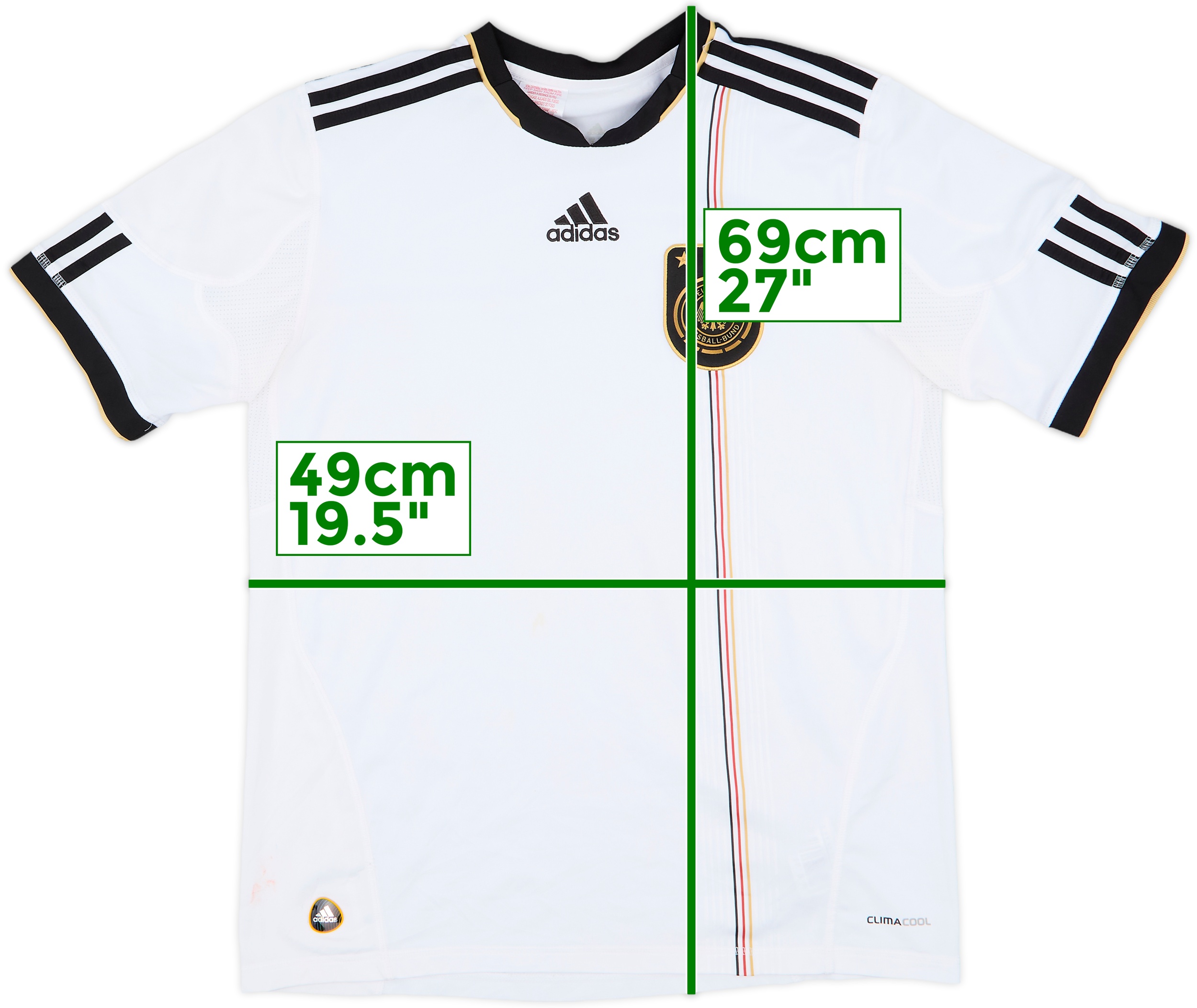 2010-11 Germany Home Shirt - 7/10 - (XL.Boys) 2010-11 Germany Home Shirt - 7/10 - (XL.Boys)