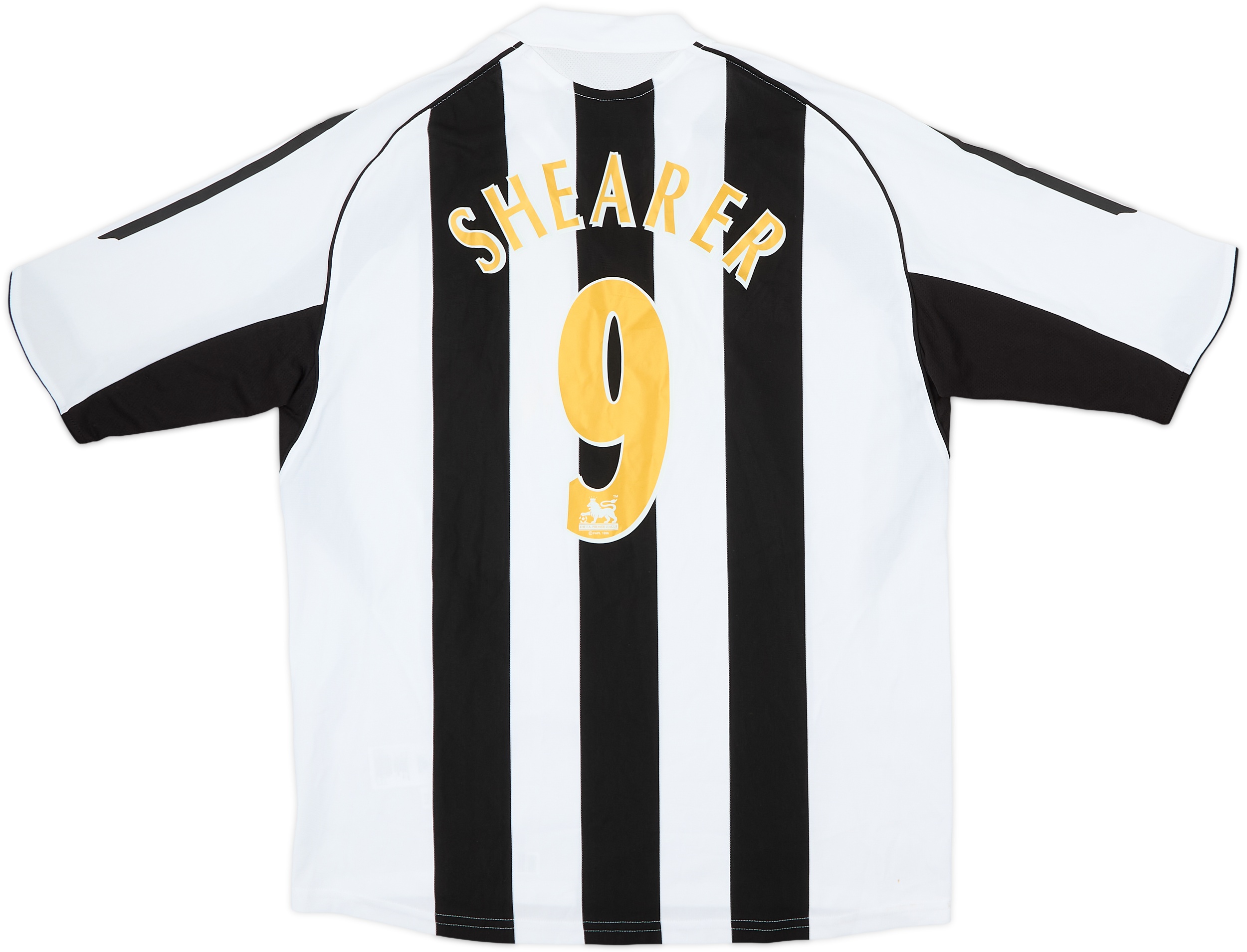 newcastle 04/05 SHEARER背番号9ホームサッカーユニフォーム 2005-07 Newcastle Home Shirt Shearer #9 (L)