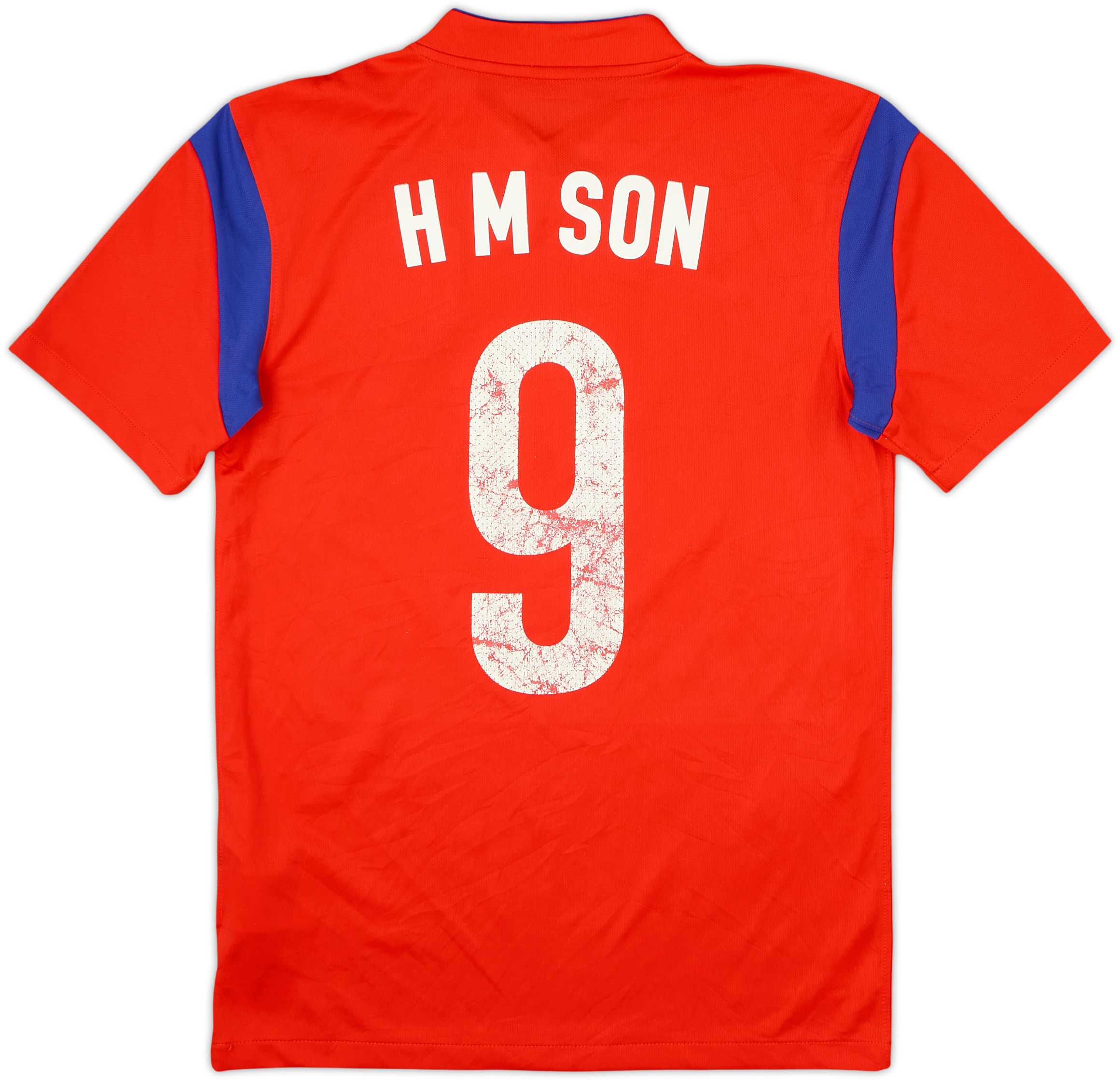2014-15 South Korea Home Shirt H M Son #9 - 4/10 - (S)