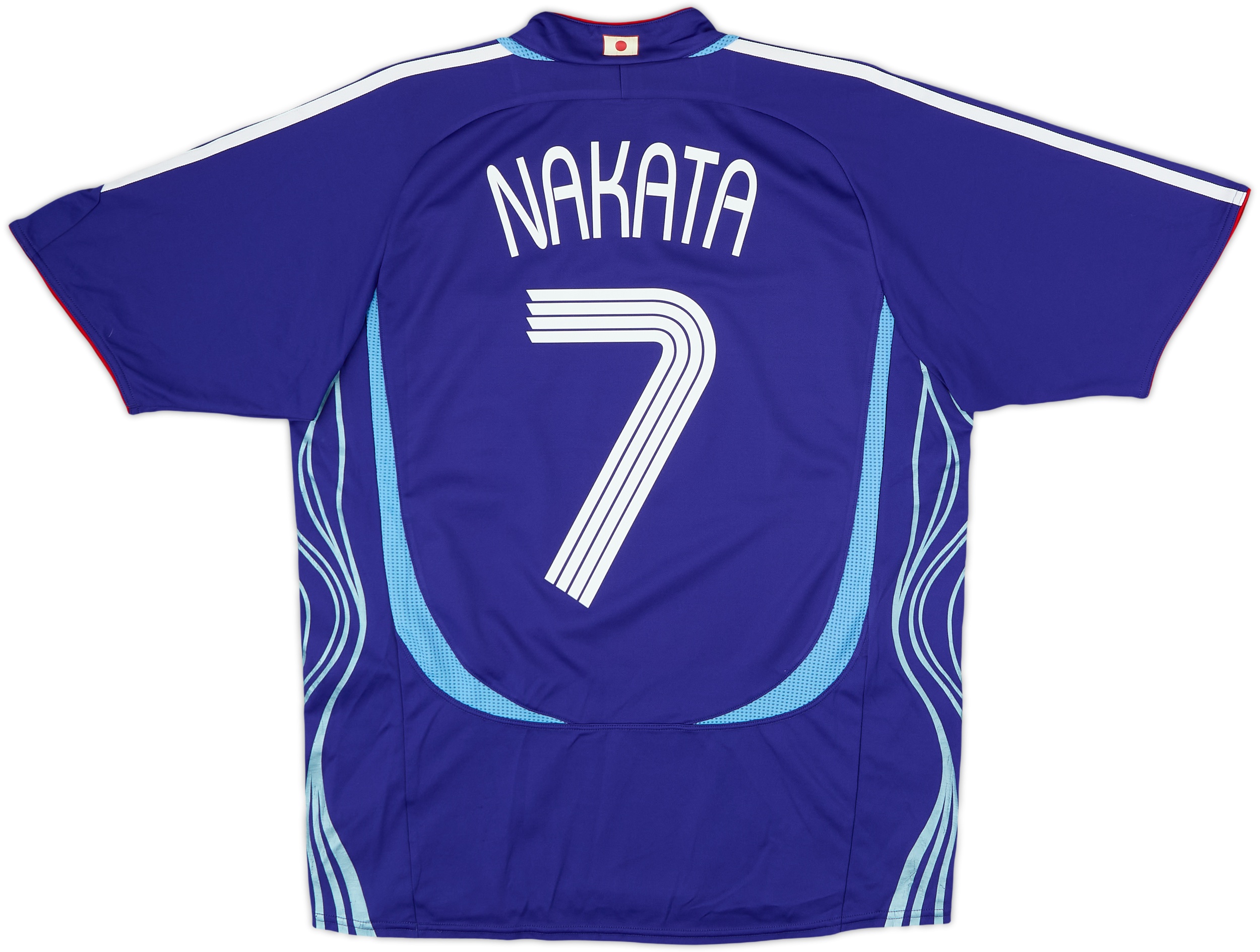 2006-08 Japan Home Shirt Nakata #7 - 6/10 - (S)