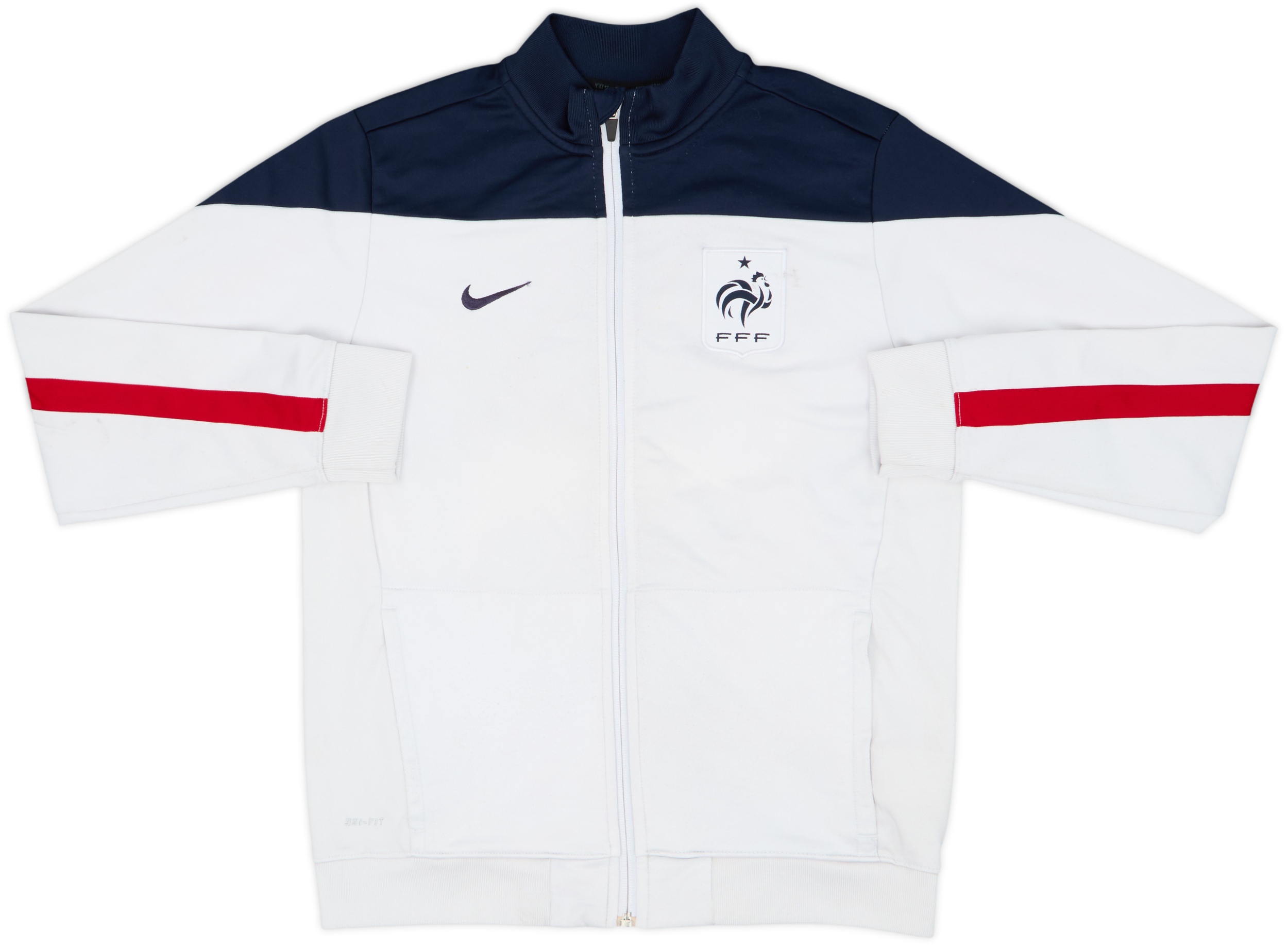 2014-15 France Nike Track Jacket - 5/10 - (L.Boys)
