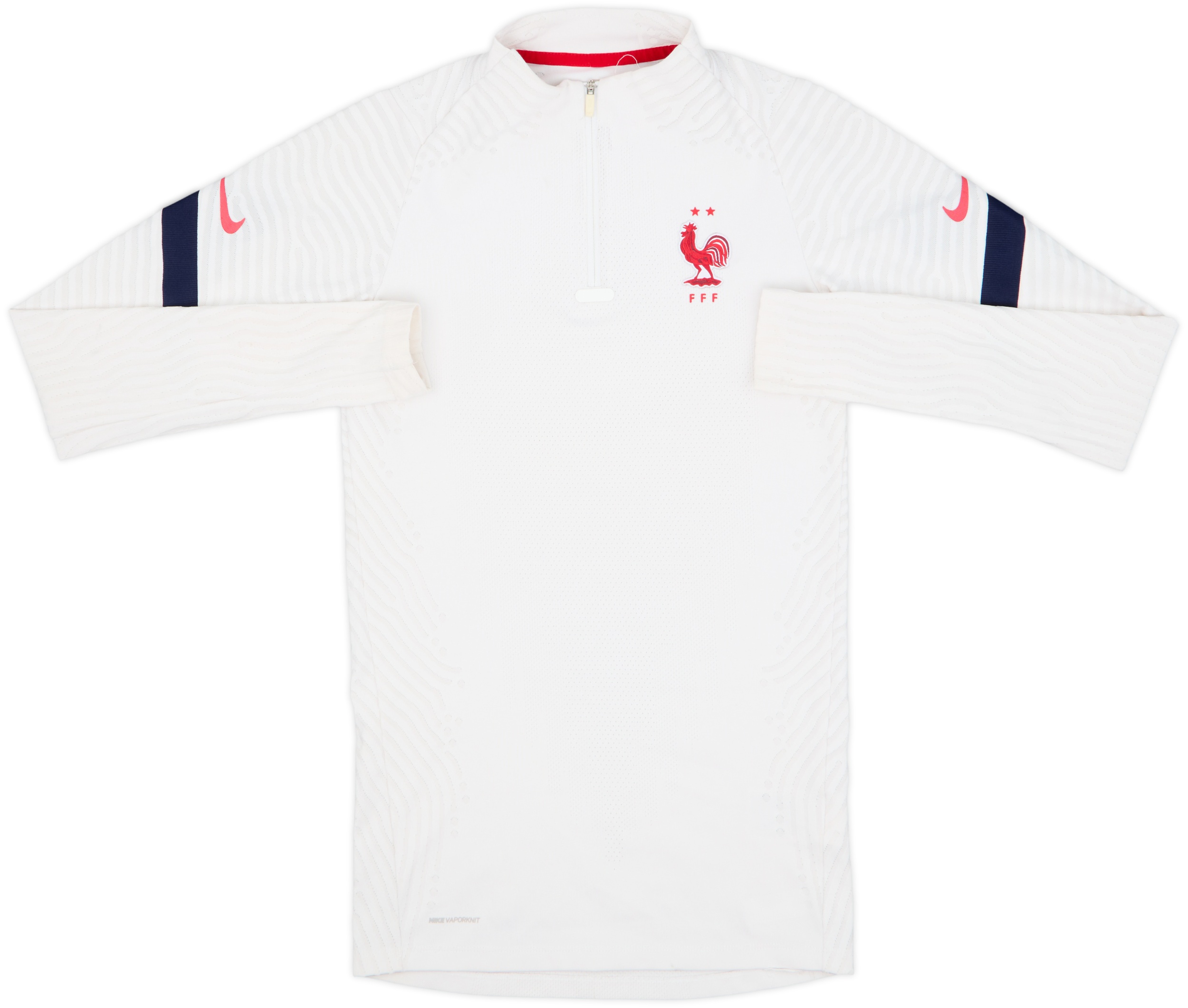 2020-21 France Nike Vaporknit 1/4 Zip Drill Top - 6/10 - (XS)