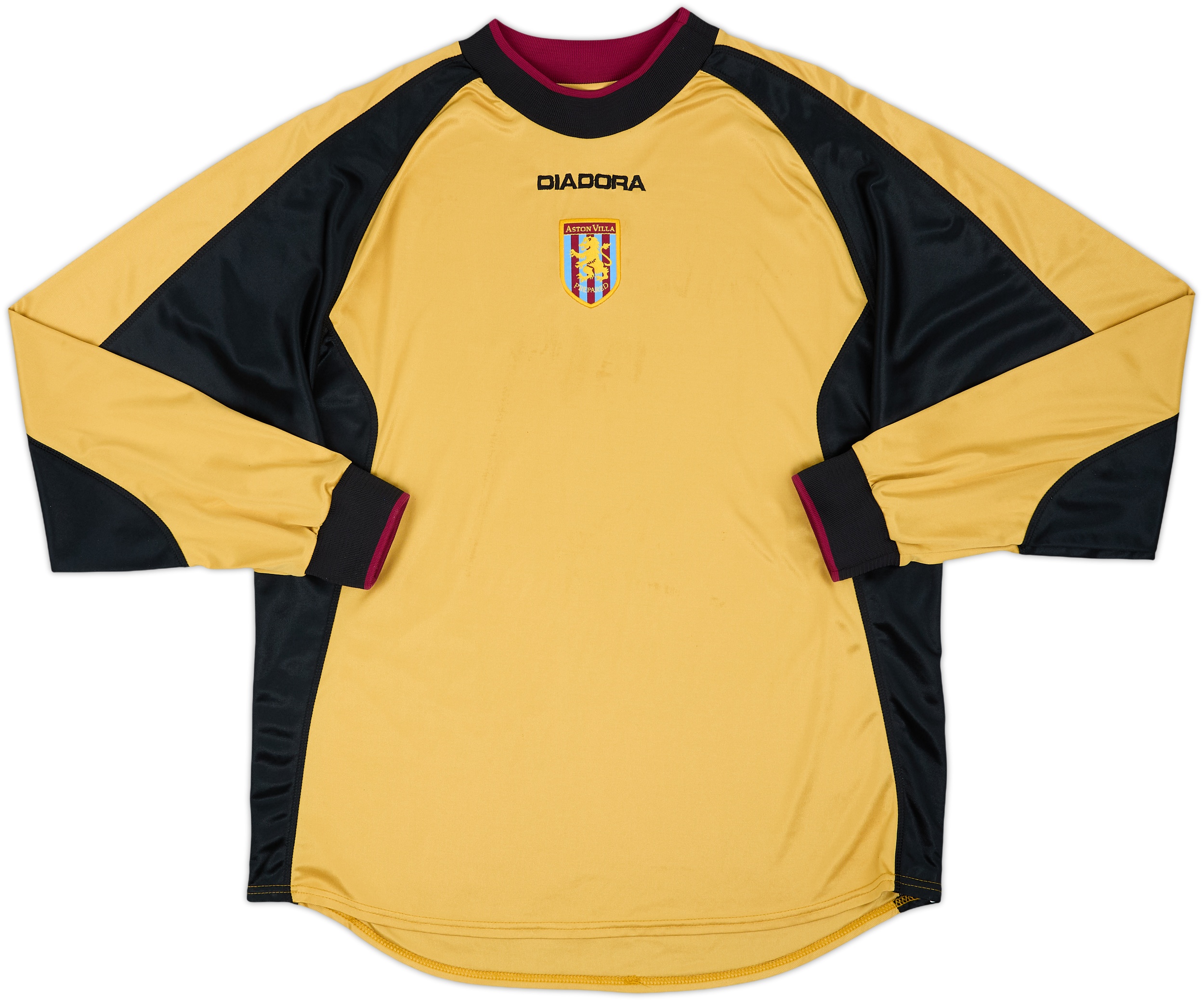 2002-03 Aston Villa Prototype GK Shirt - 7/10 - (L)
