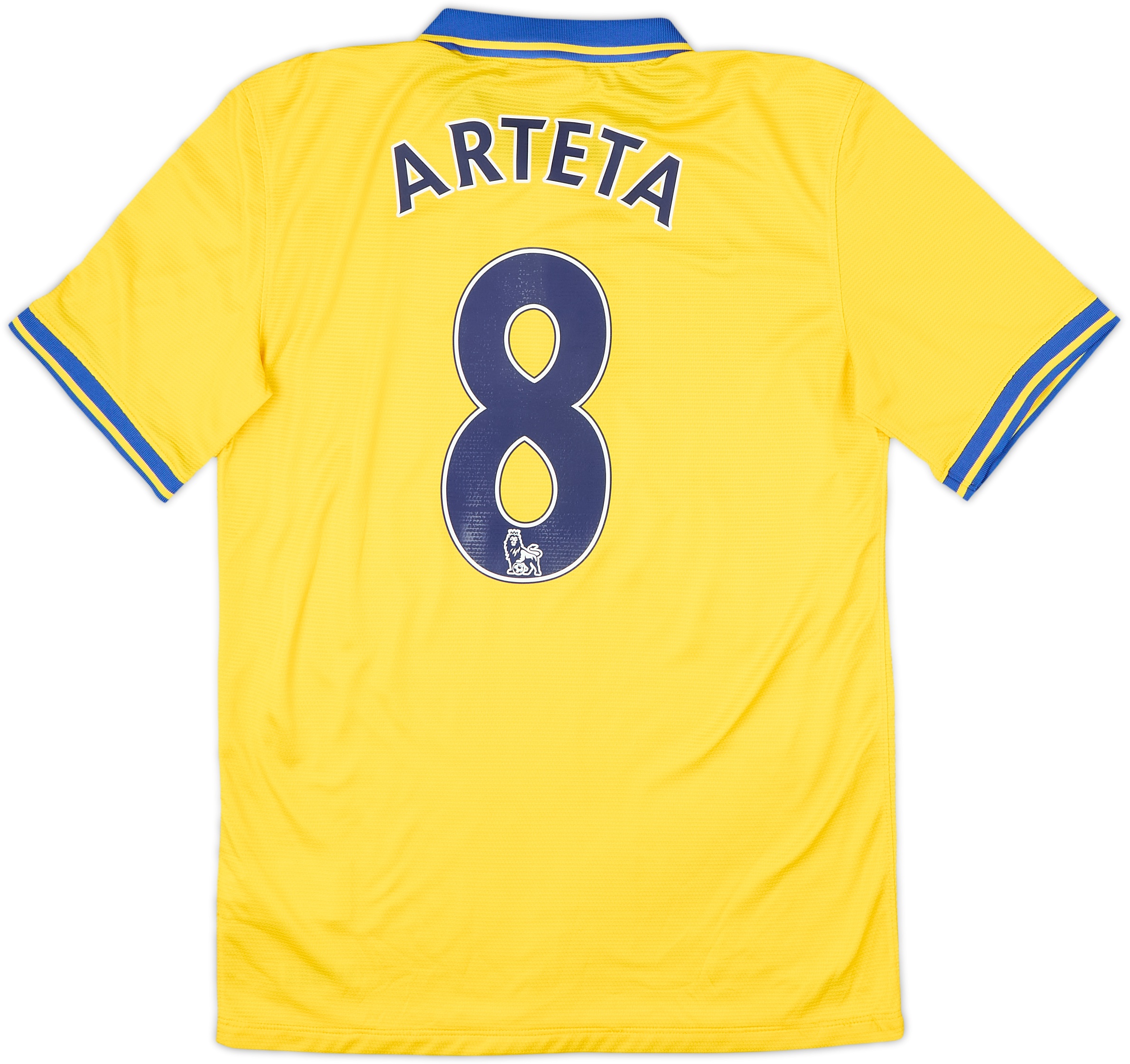 2013-14 Arsenal Away Shirt Arteta #8 - 8/10 - (S)