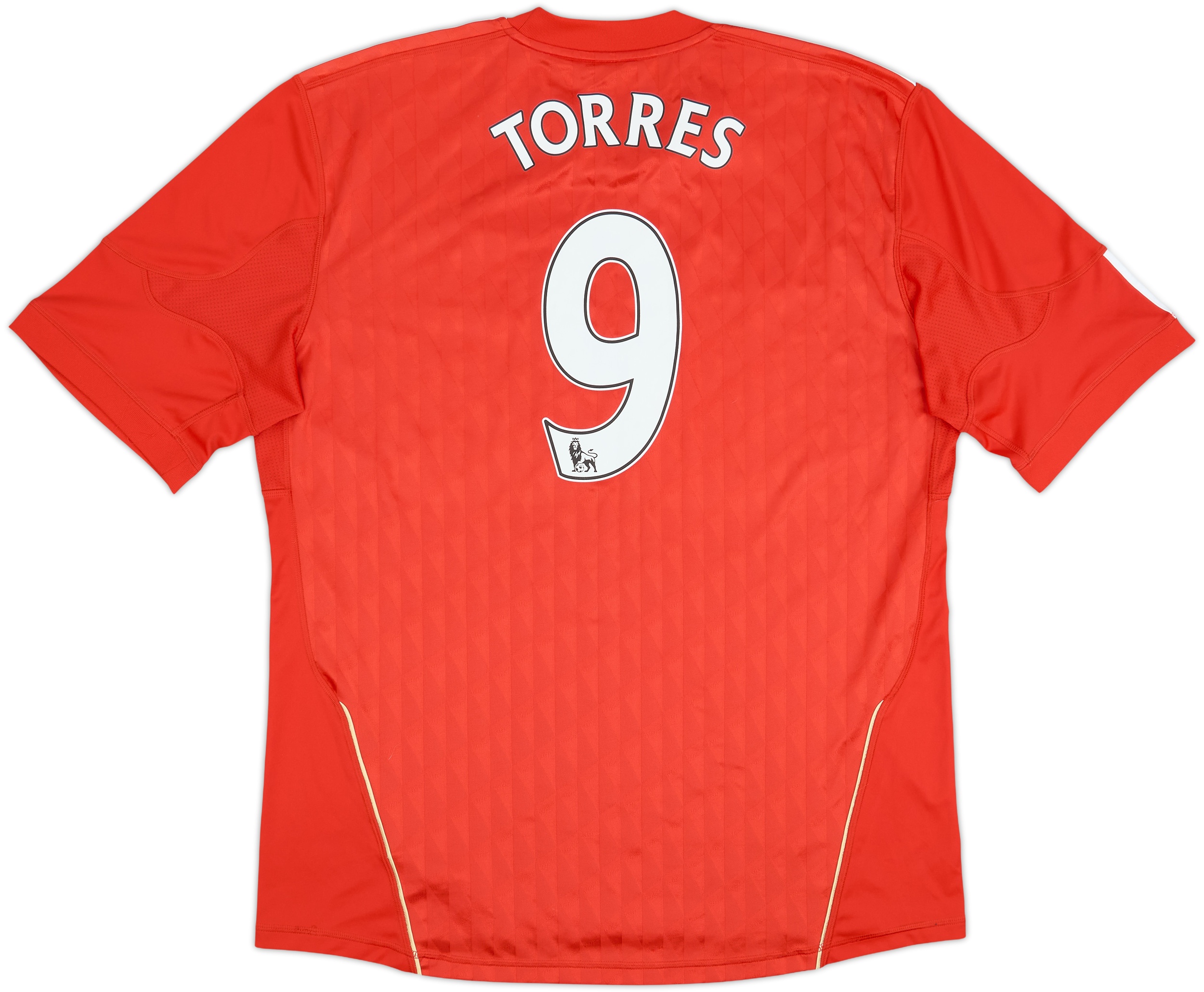2010-12 Liverpool Home Shirt Torres #9 - 6/10 - (XL)