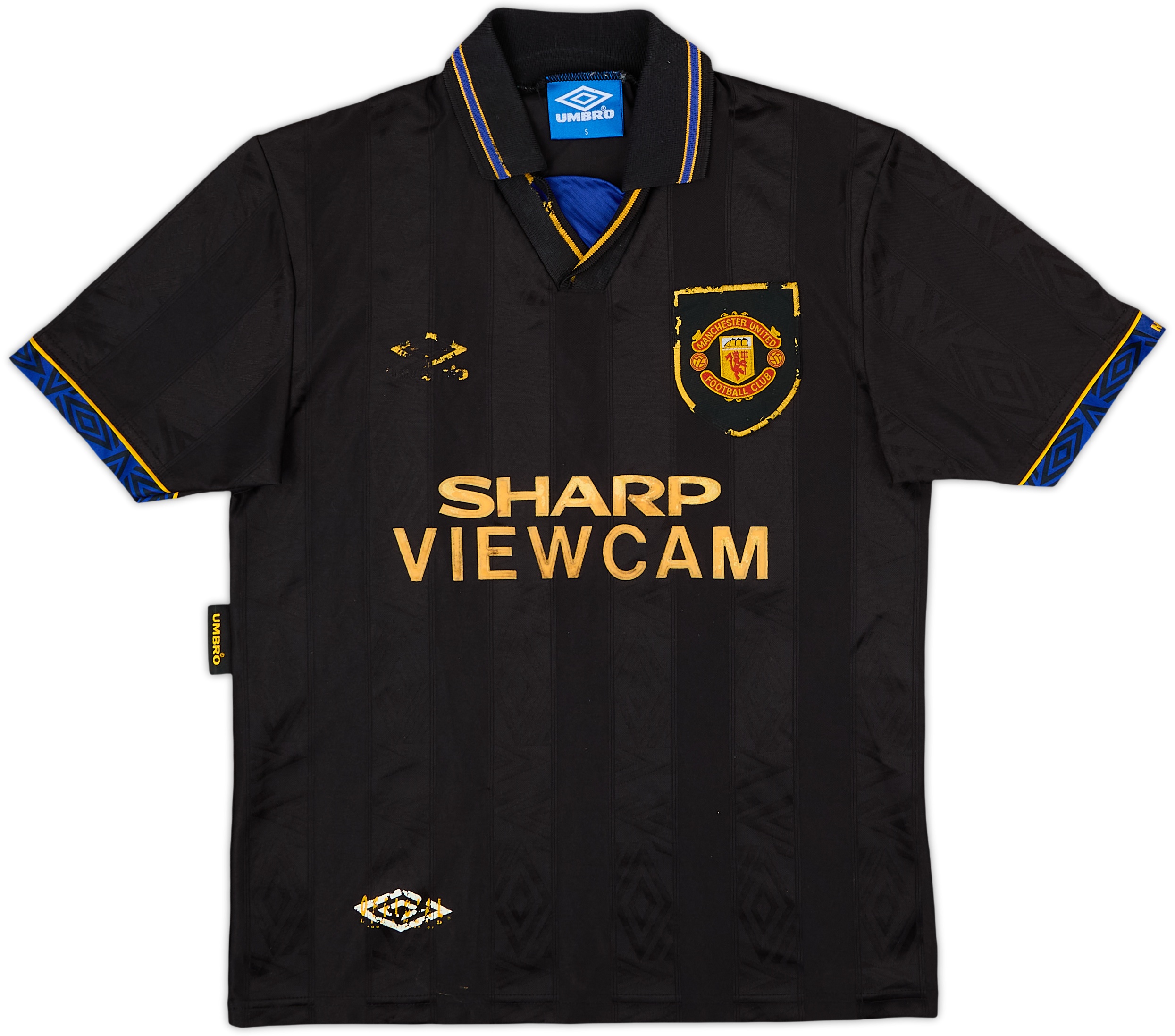 1993-95 Manchester United Away Shirt - 3/10 - (S)