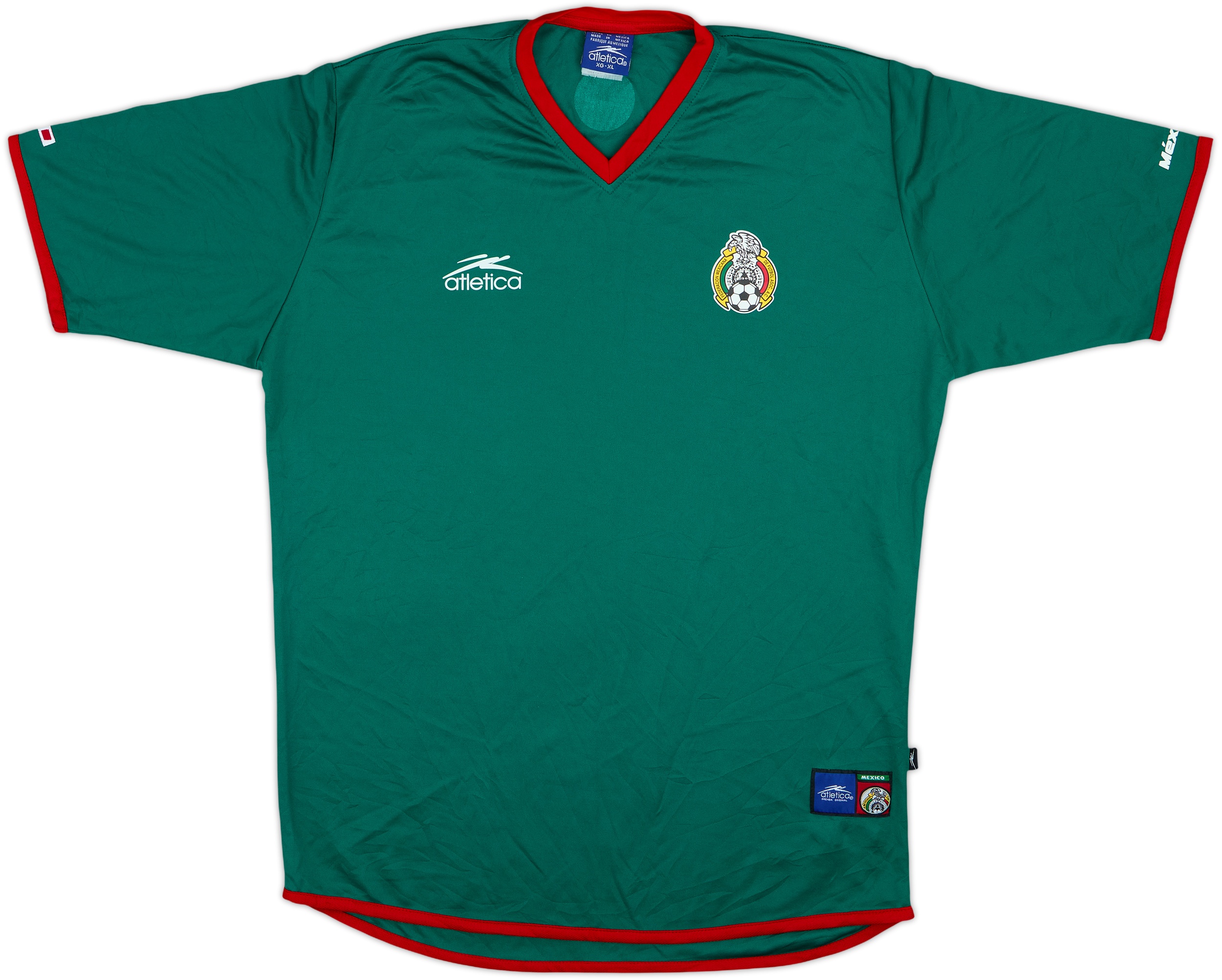 2002-03 Mexico Atletica Training Shirt - 9/10 - (XL)