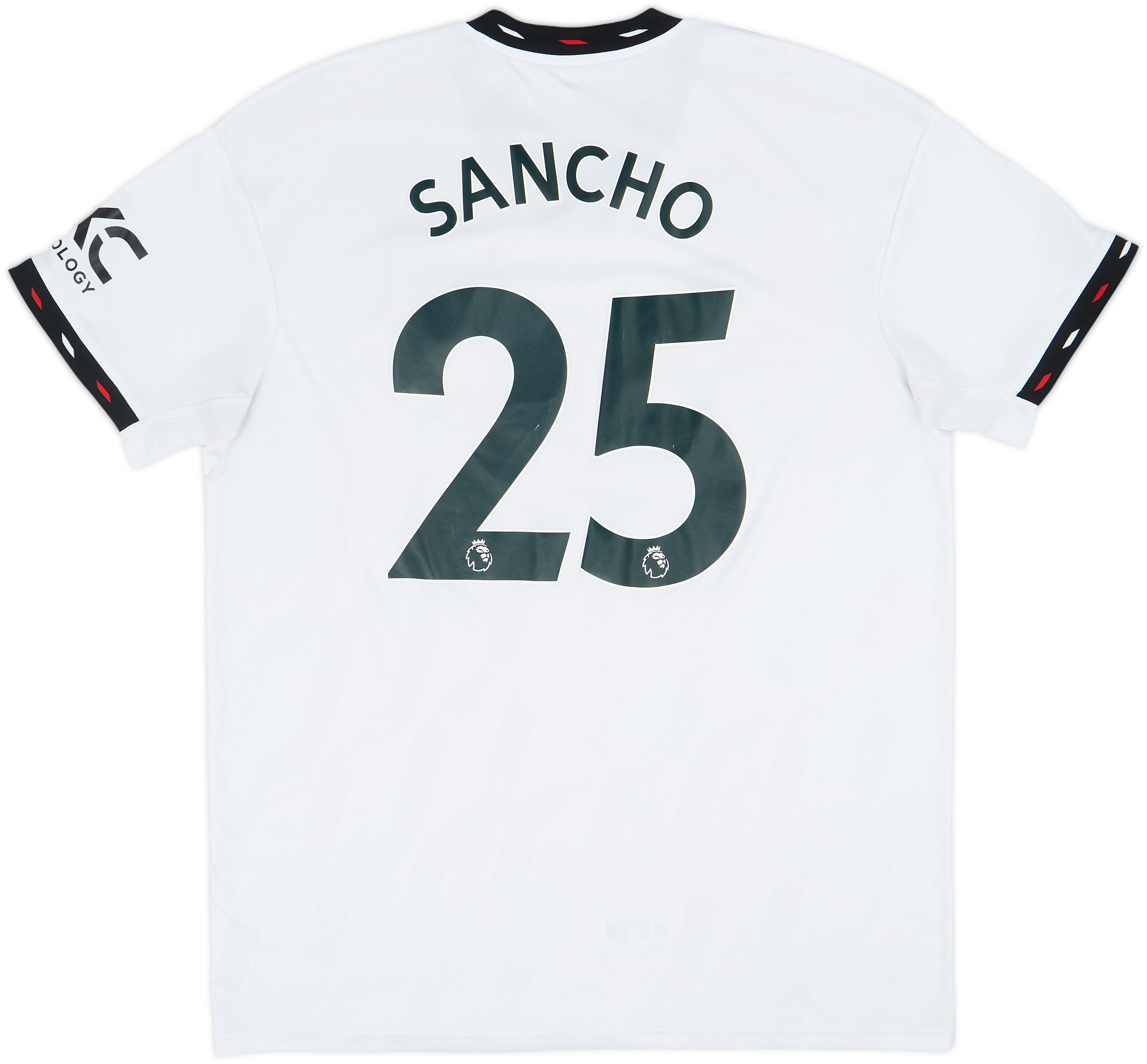 マンチェスター・ユナイテッド SANCHO 25 アウェイ　22/23 2022-23 Manchester United Away Shirt Sancho #25 - 6/10 - (XL)