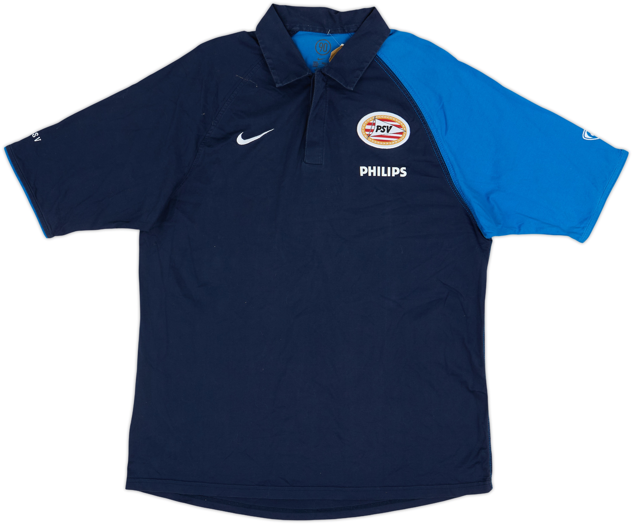2005-06 PSV Nike Player Issue Polo Shirt #35 (Gerald Sibon) - 8/10