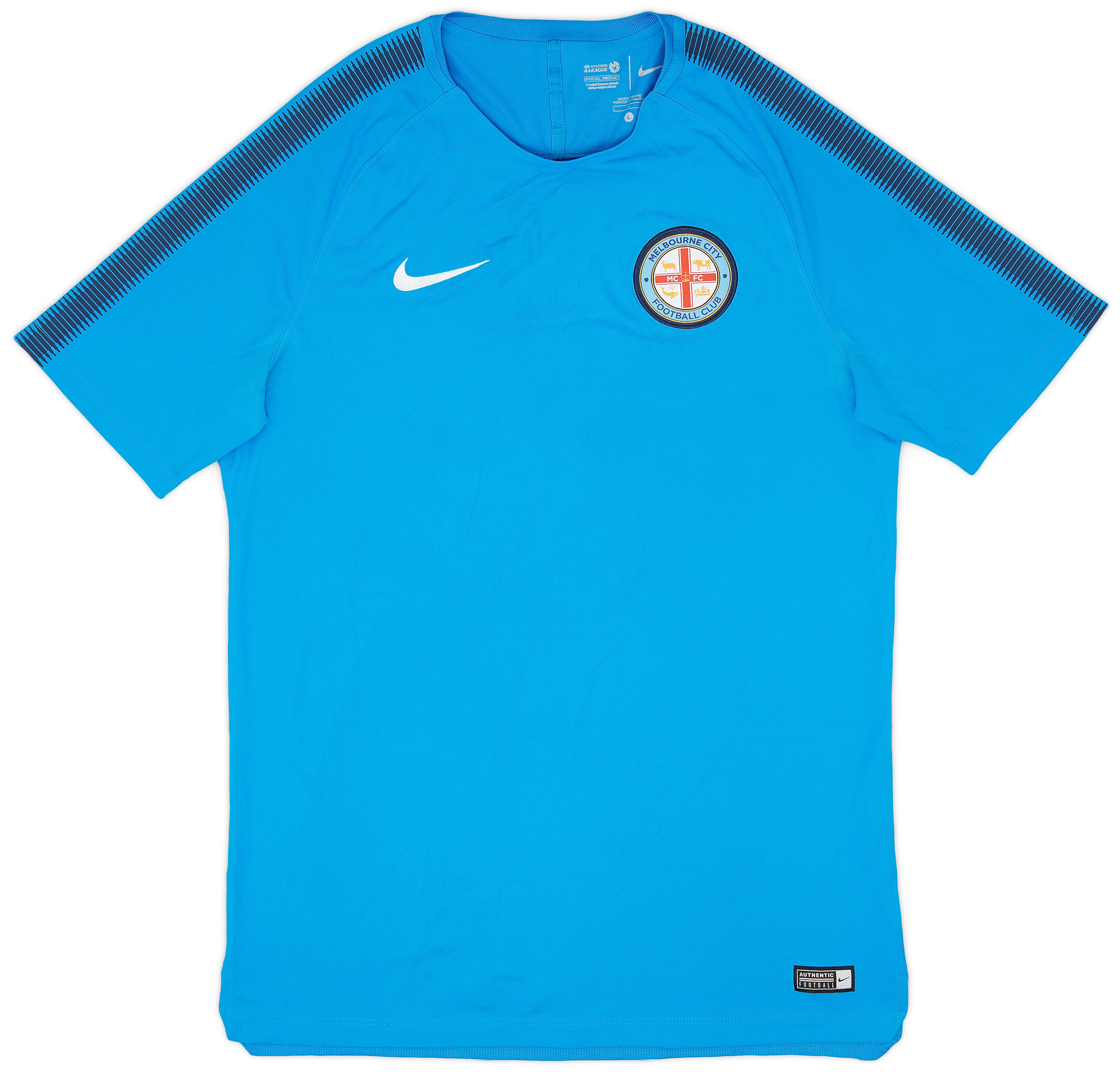 2017-18 Melbourne City Training Shirt - 9/10 - (L)