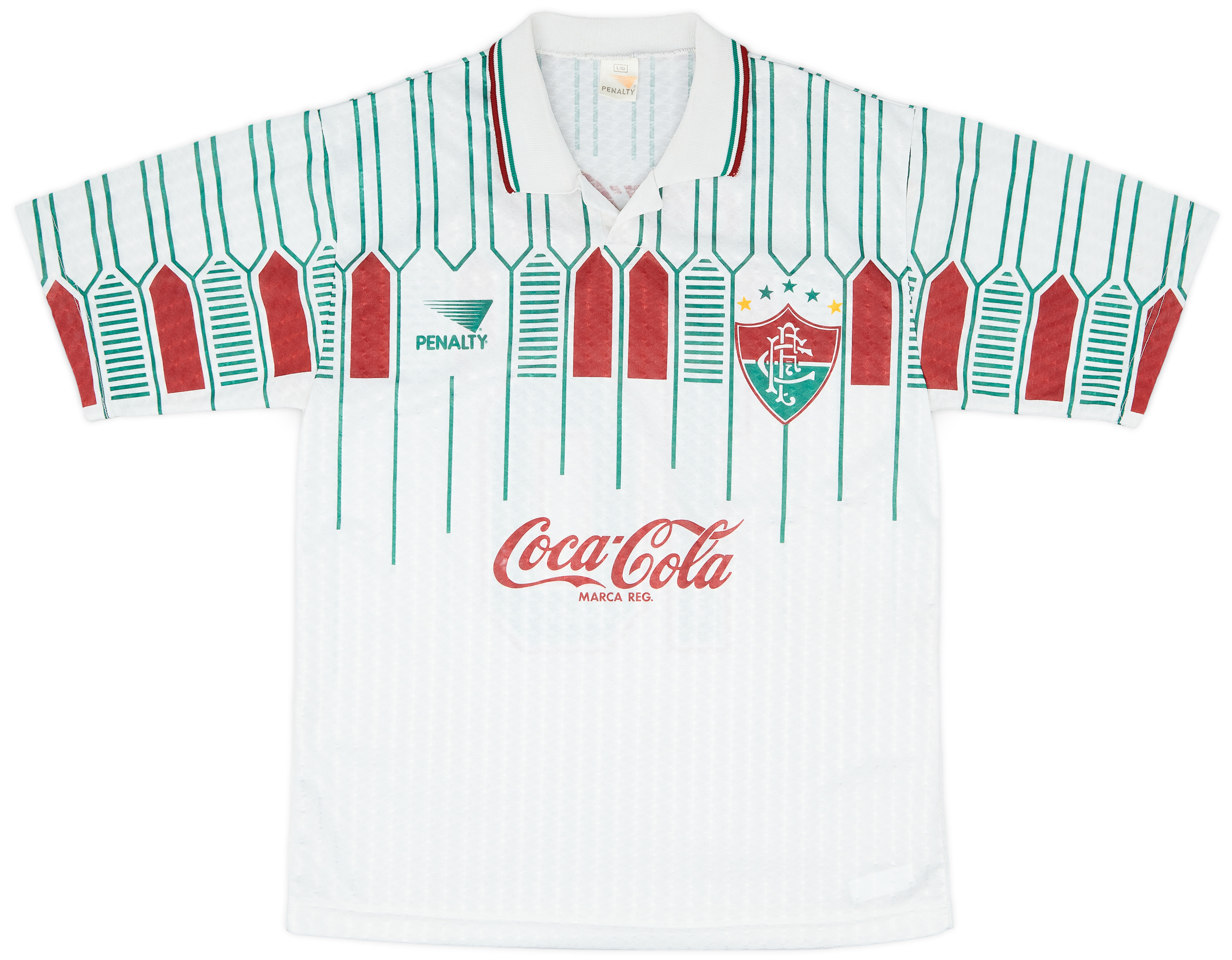 1992-94 Fluminense Away Shirt #10 - 9/10 - (L)