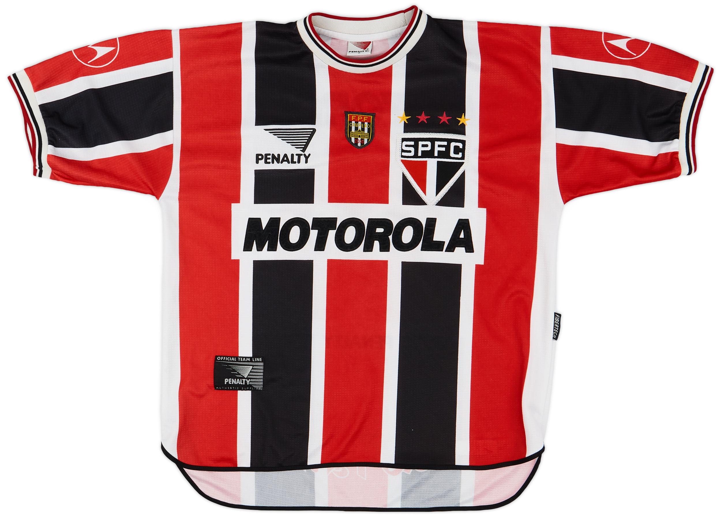 2005 Sao Paulo Home L/S Shirt - 7/10 - (S)