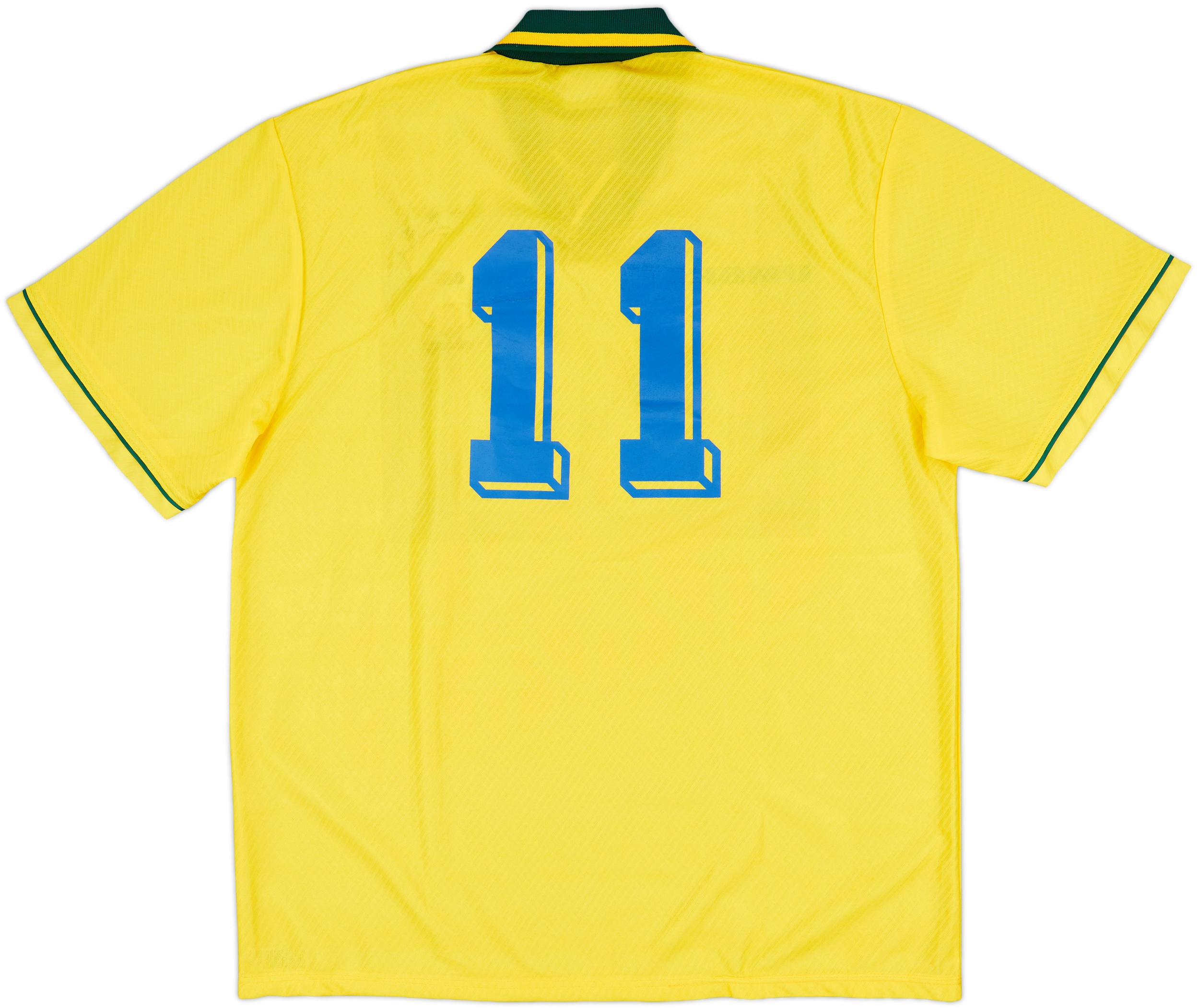 1994 Brazil Home Shirt #11 - 7/10 - (XL)