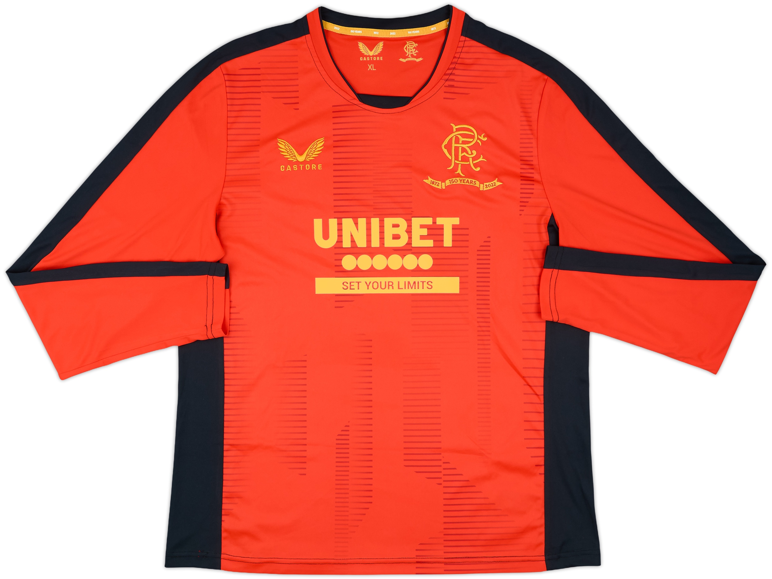 150th Anniversary Rangers Orange Training Kit Rangers Fc Training Kit
