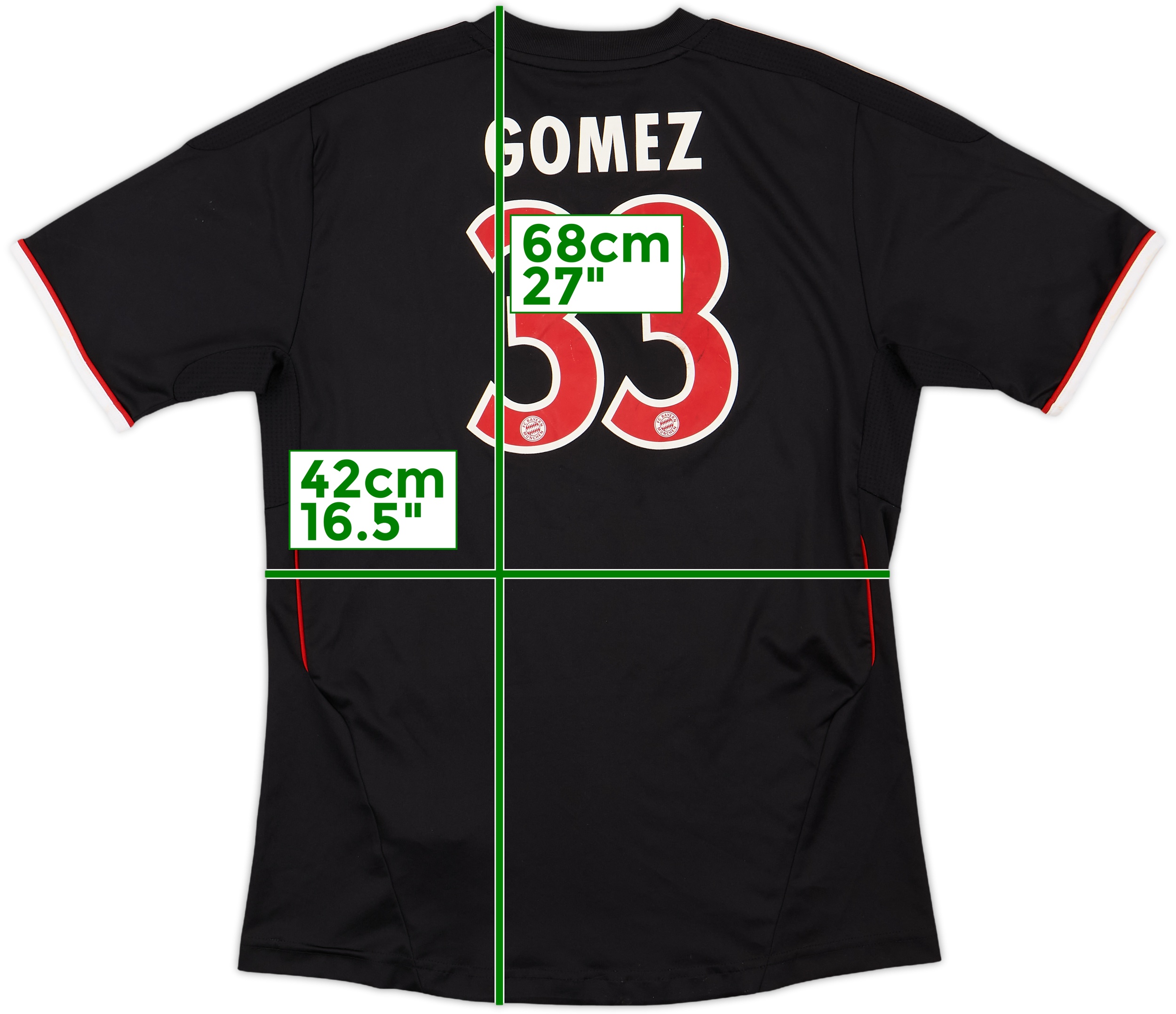 Bayern München 2013-14 Thirdユニ 21 LAHM 2013-14 Bayern Munich Third Shirt Lahm #21 - 9/10 - (XL)
