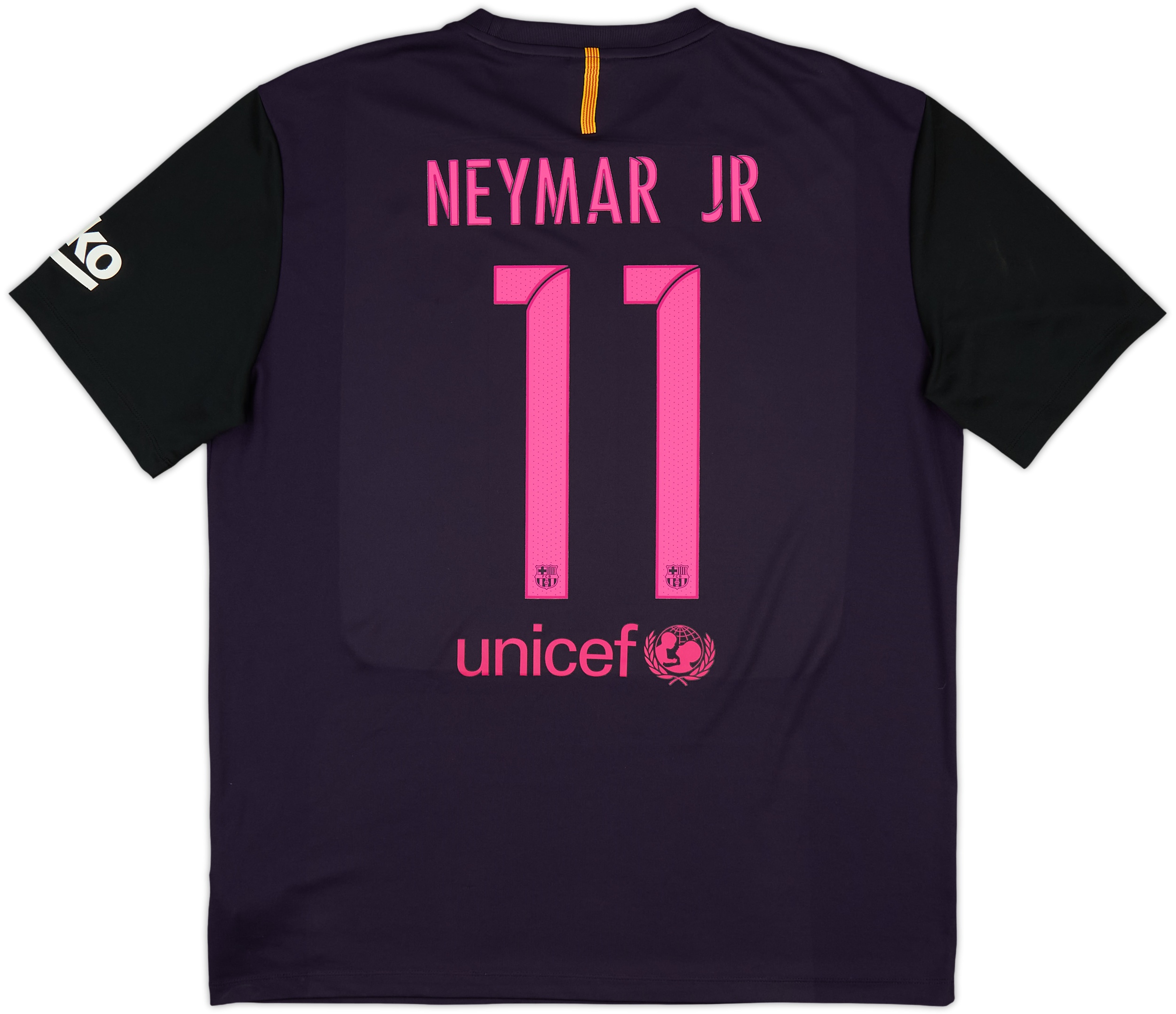 2016-17 Barcelona Basic Away Shirt Neymar Jr #11 - 10/10 - (XL)