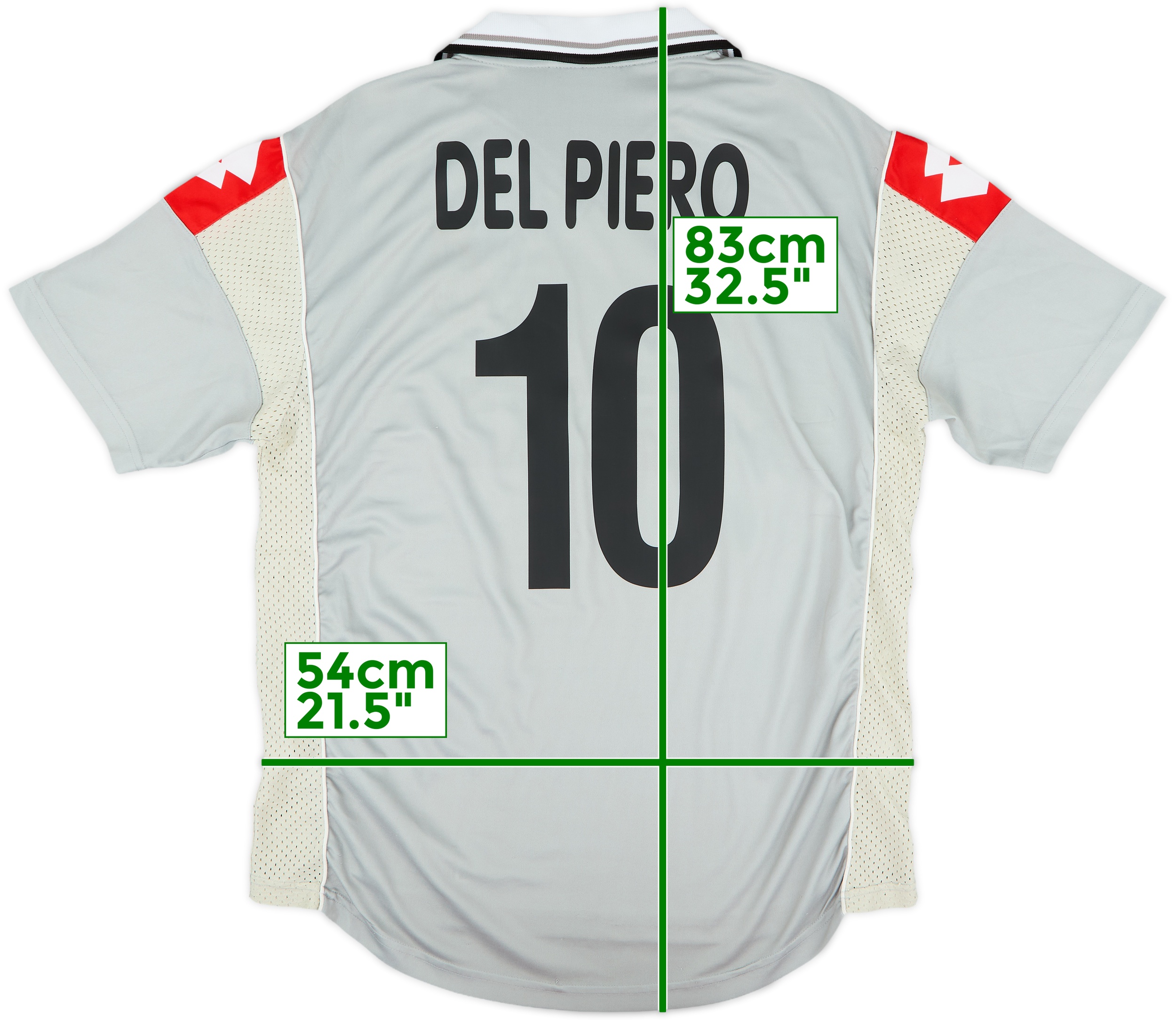 極美品！　02-03 Juventus Del Piero #10 LOTTO 2002-03 Juventus Lotto Del Piero #10 shirt | retroiscooler