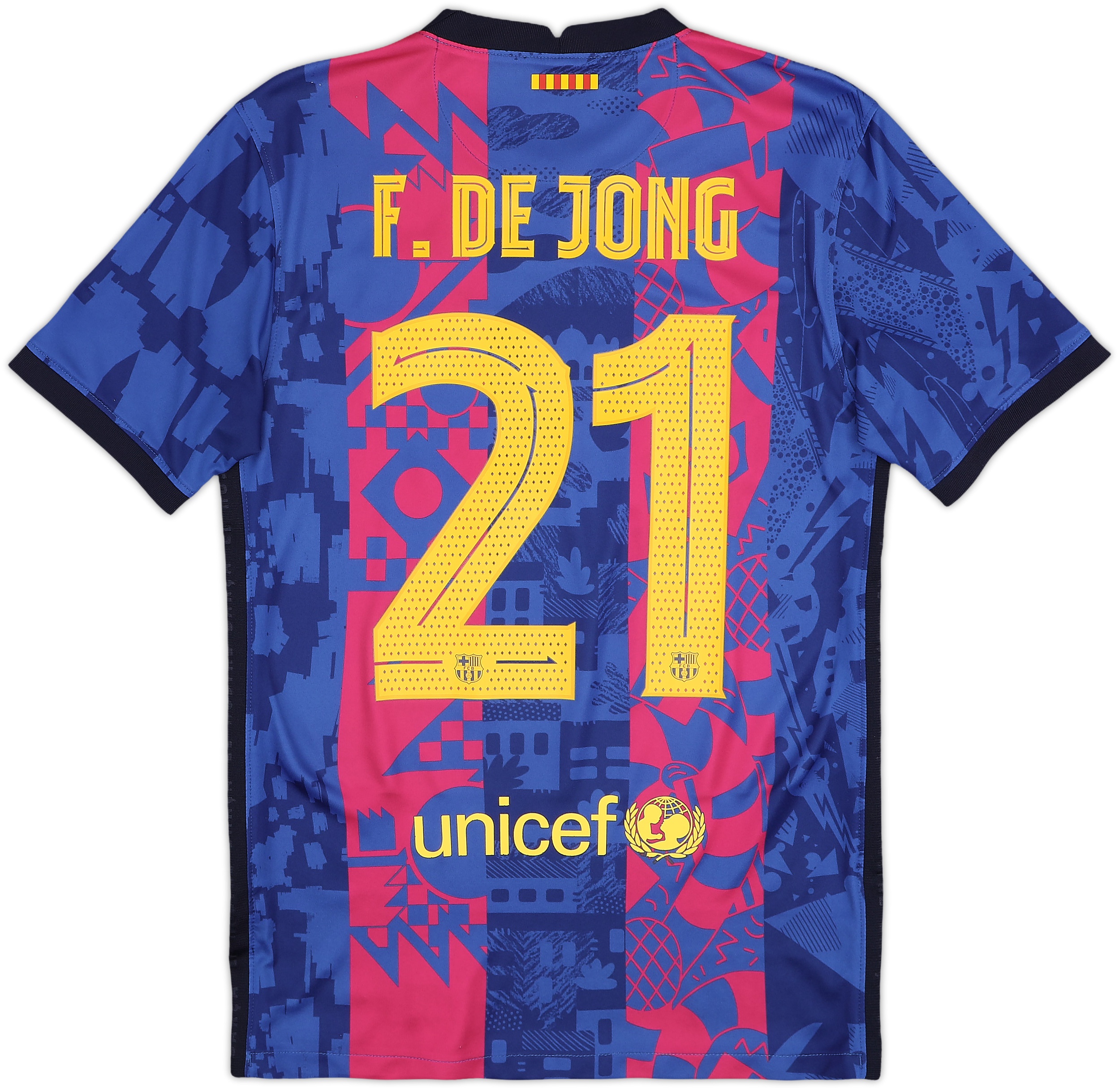 超レア　FC Barcelona シャツ Nike Barcelona 2016-17 boys away shirt - boys S (age 8-10