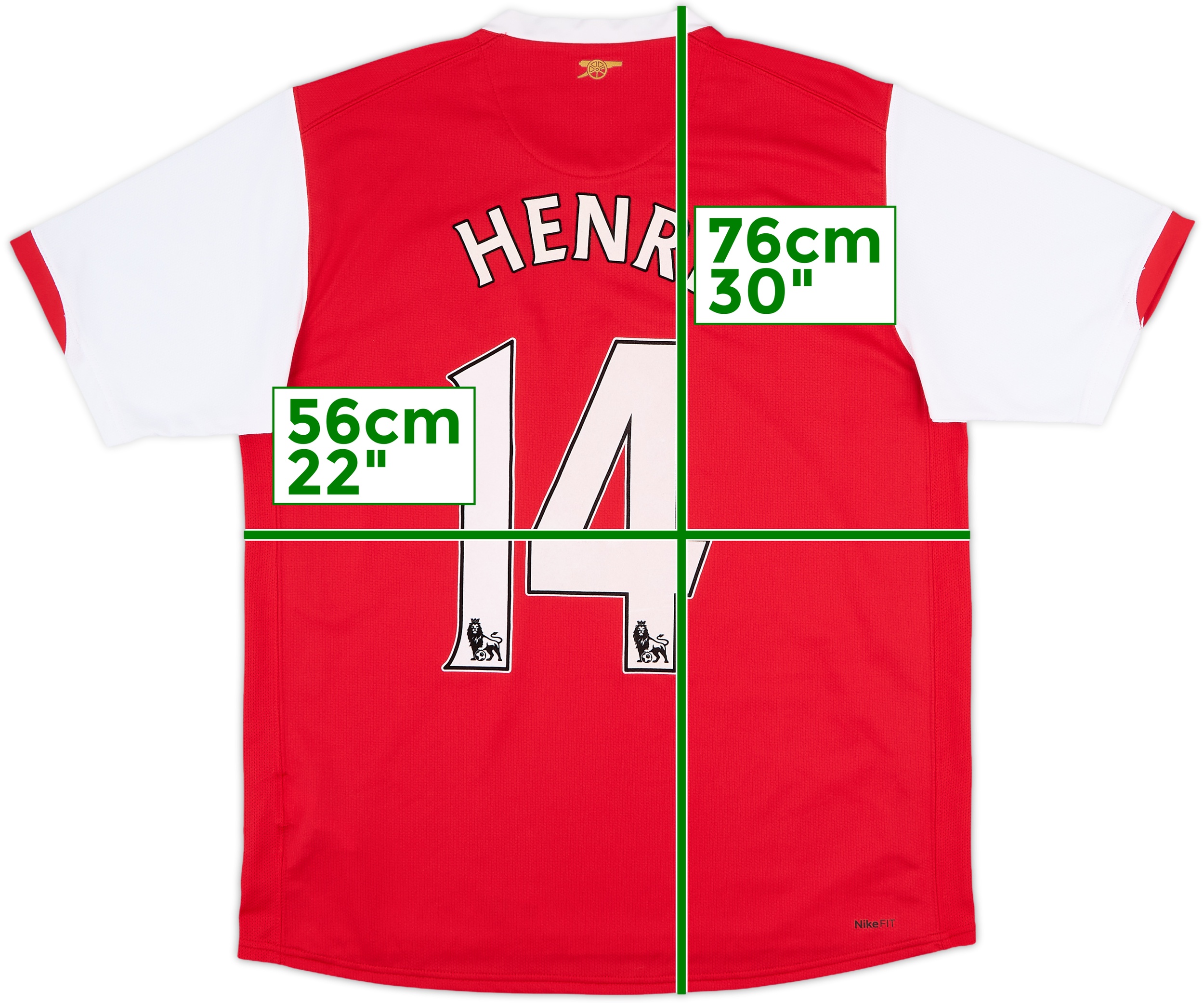 Arsenal 07-08 3rd 【14 Henry】 Thierry Henry #14 Arsenal 2007/08 Home Soccer Jersey - M | eBay