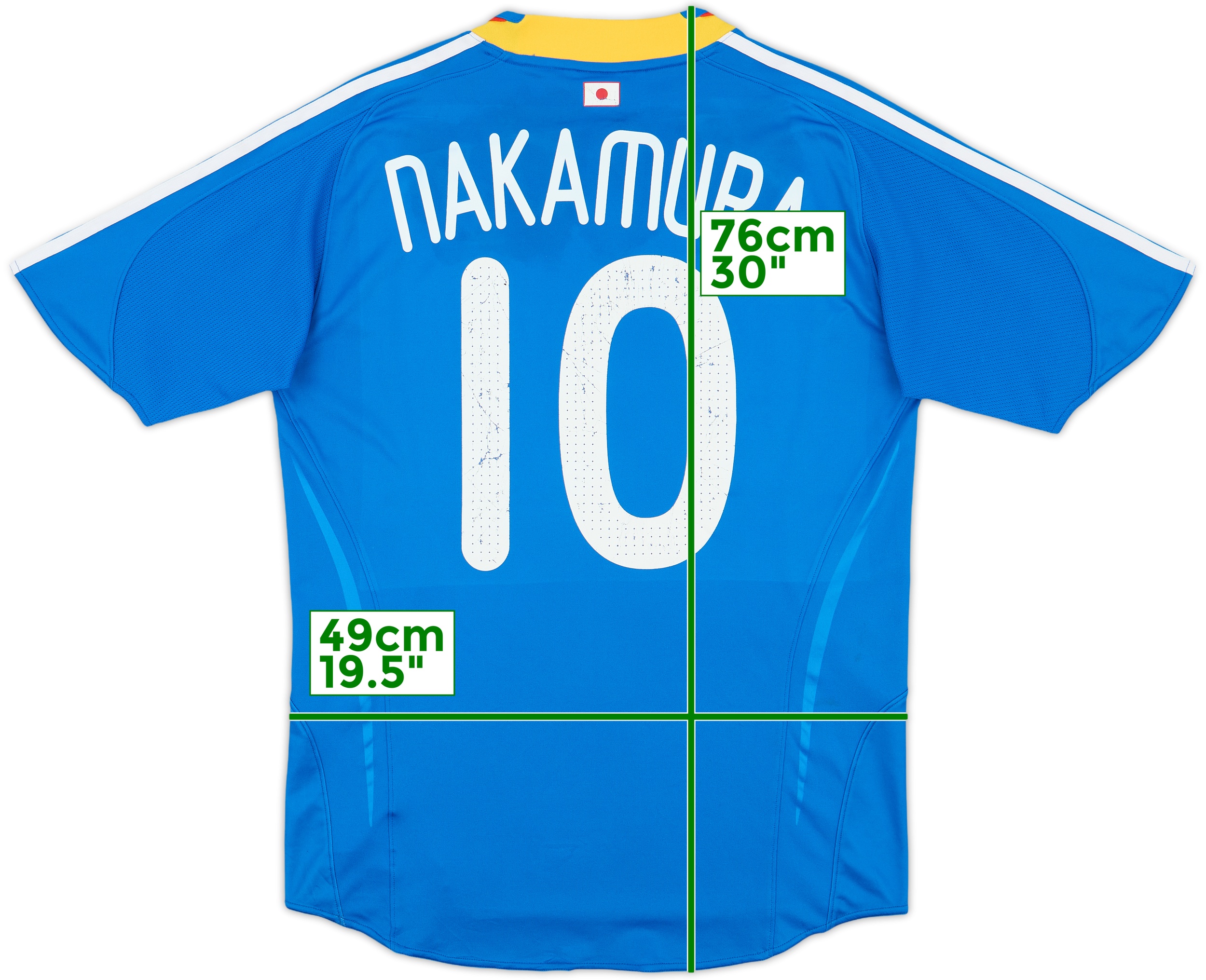 JAPAN ユニホーム 2008-09 Japan Home Shirt - 7/10 - (S)
