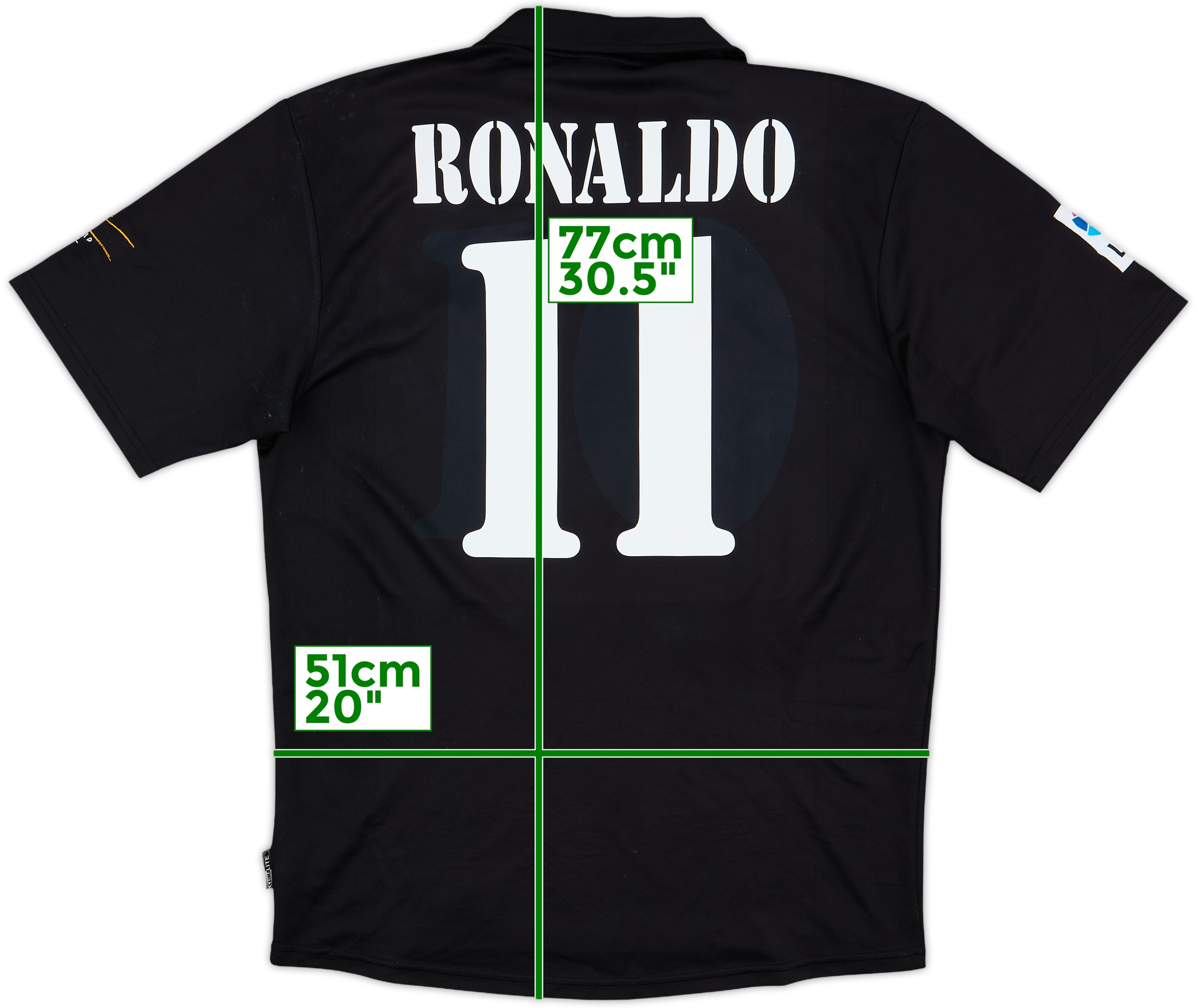 REAL MADRID RONALDO 7番シャツ 2017-18 Real Madrid Third Shirt Ronaldo #7 - 9/10 - (M)