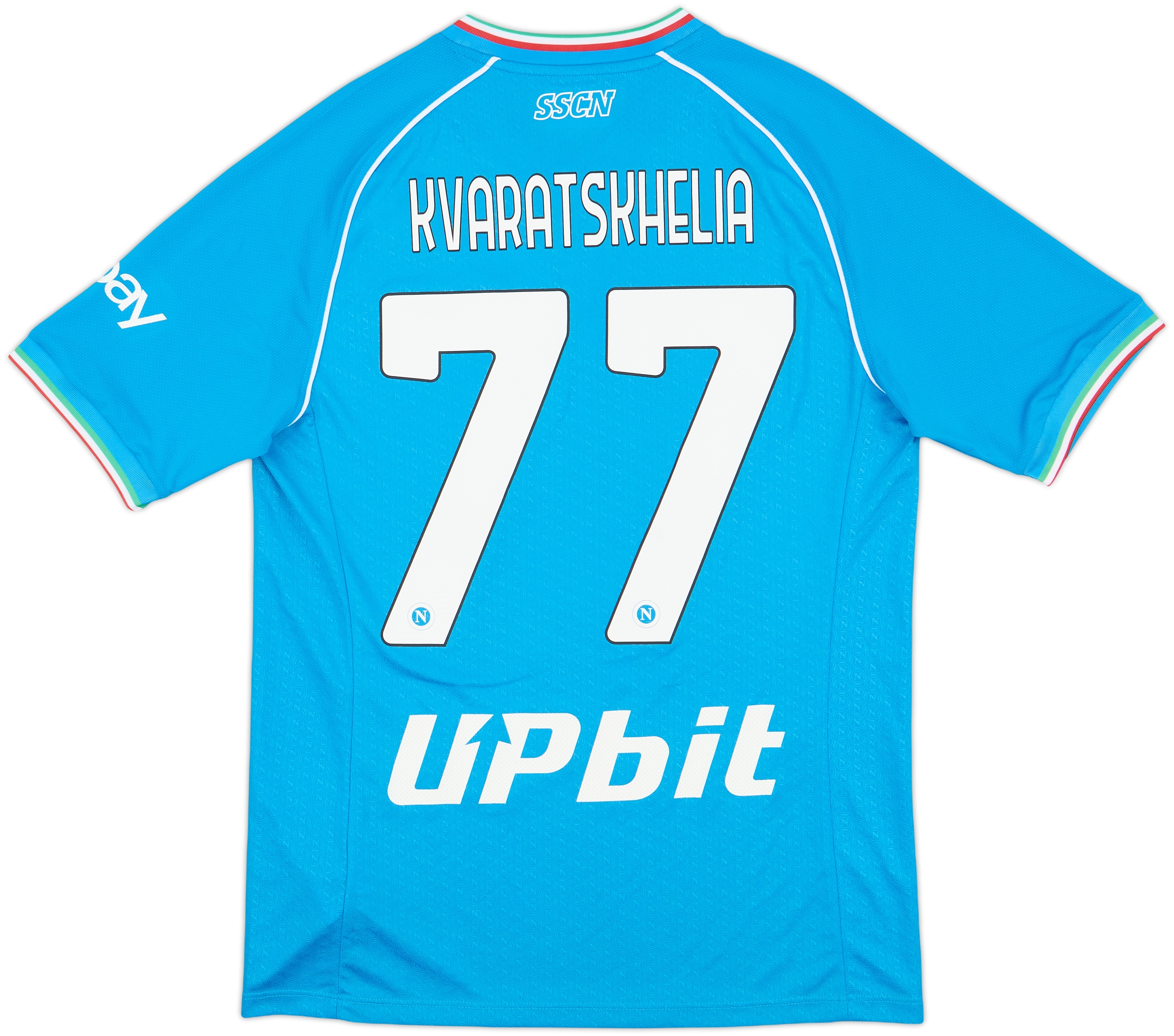 け*た様 ナポリ KVARTSKHELIA 77番 シャツ Mサイズ 280725606818-