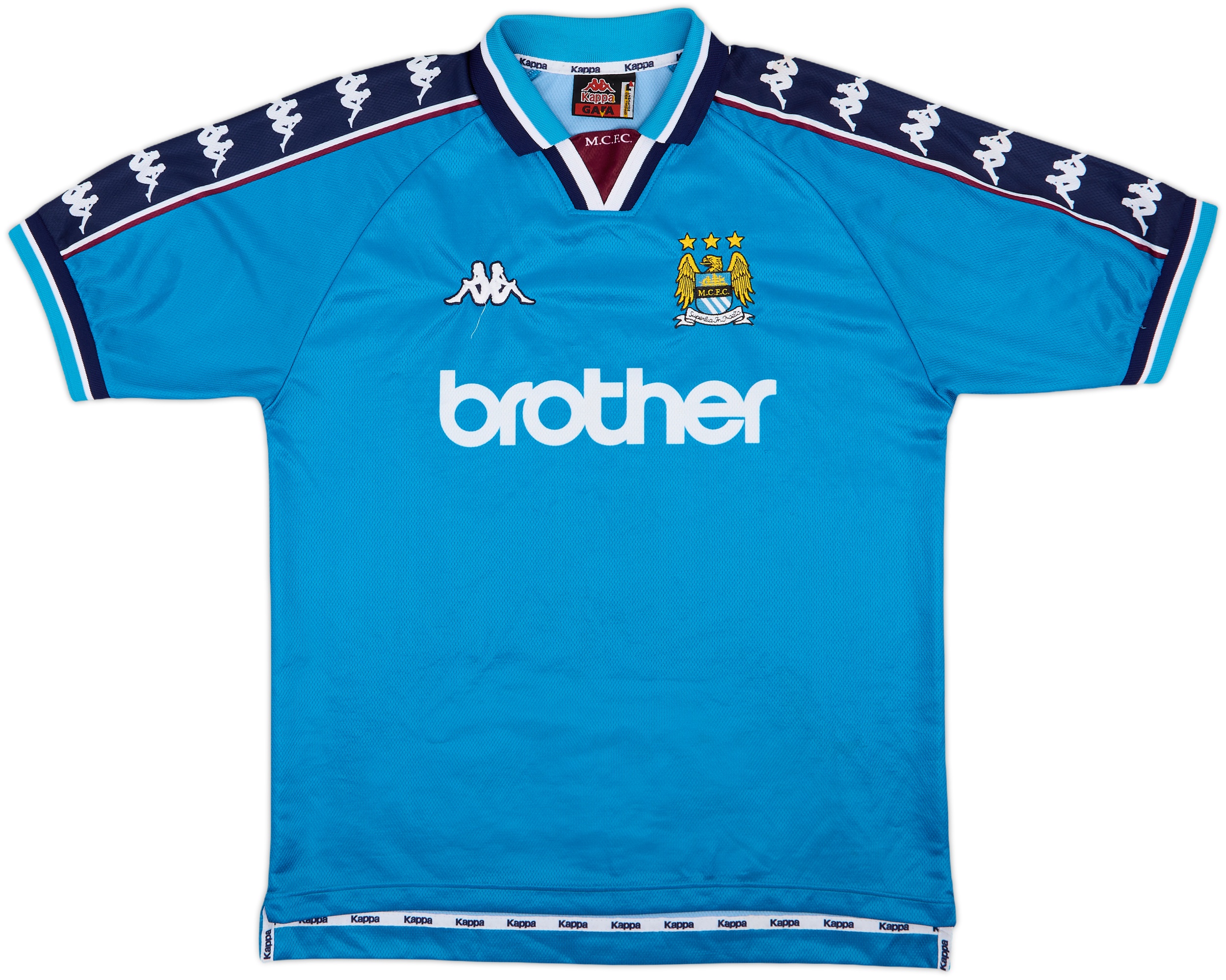 ウェア Manchester City 97/99  Manchester City 97/99 Home Shirt - Inside Forwards