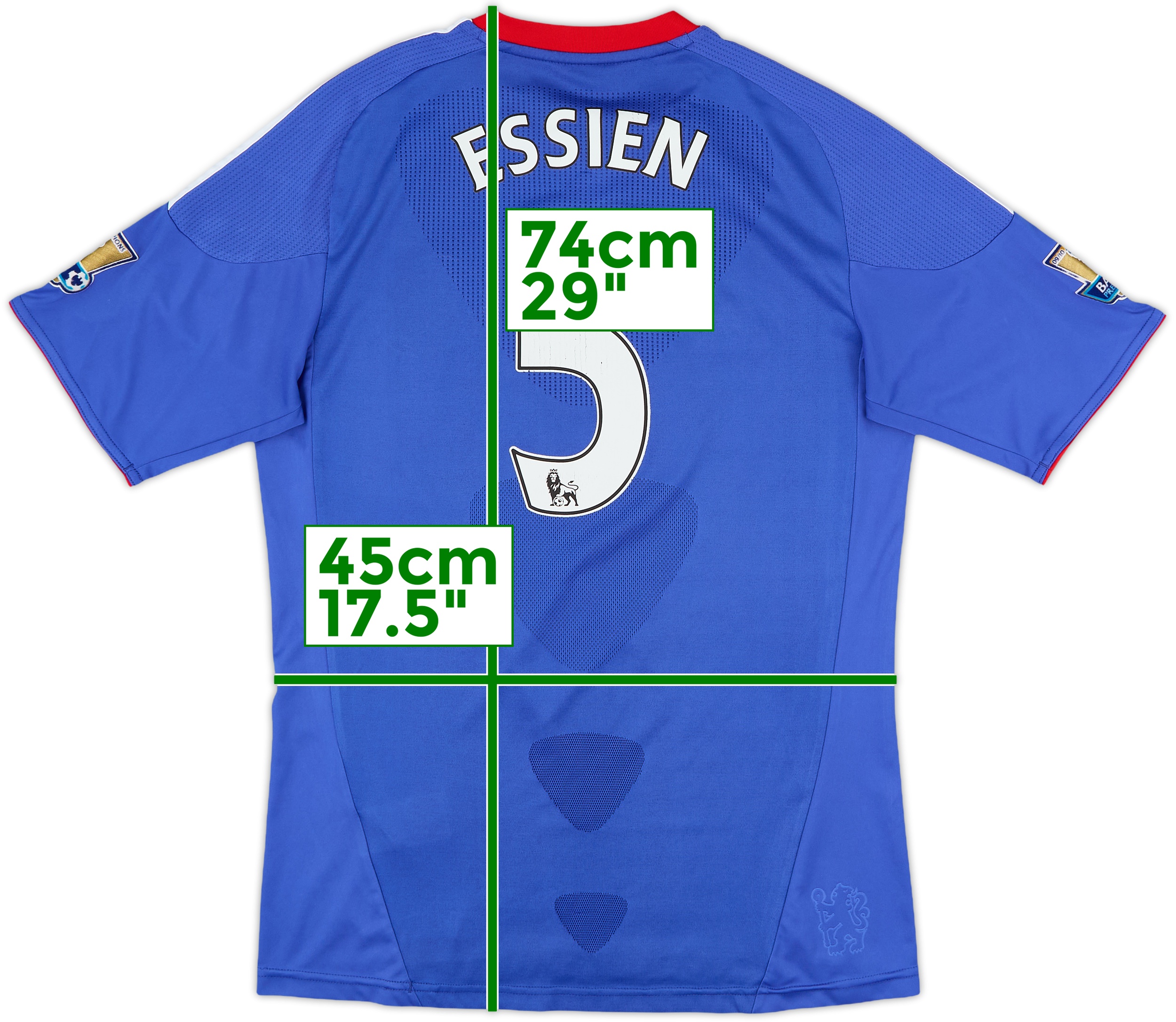 Chelsea FC 10/11 エッシェン ユニフォーム 【公式通販】