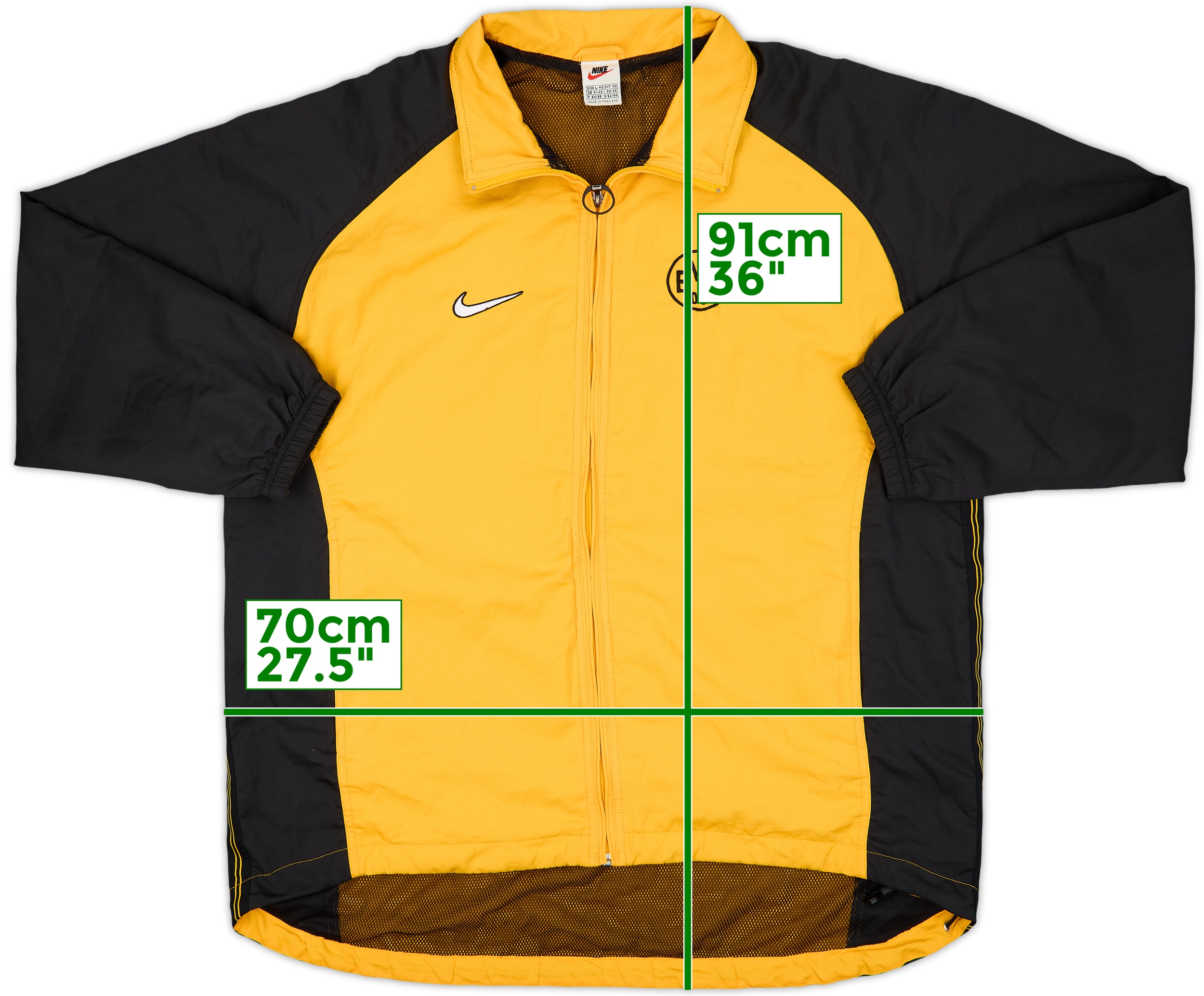 1998-00 Borussia Dortmund Nike Track Jacket - 8/10 - (L)