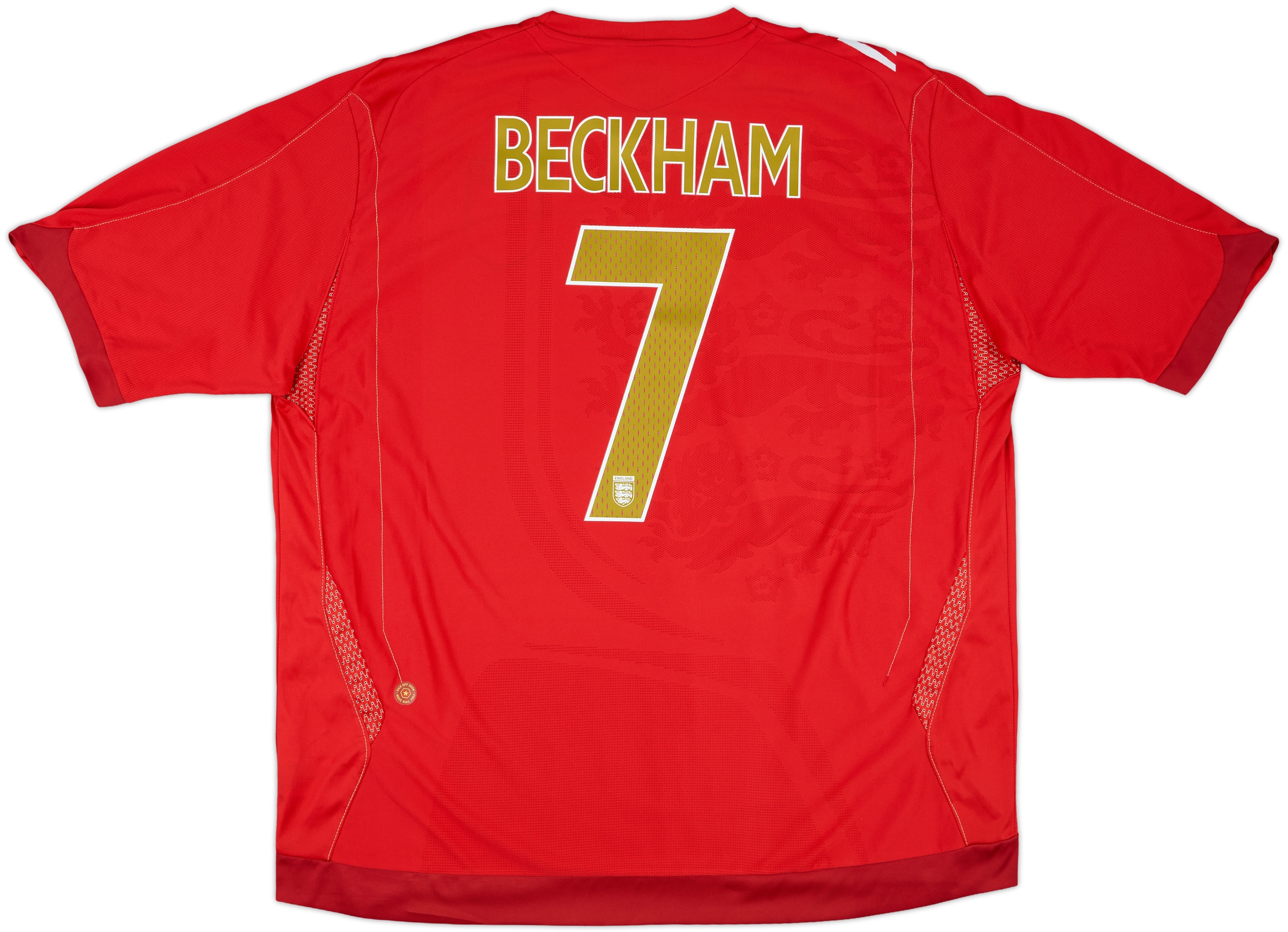 ウェア DEAD STOCK England game shirt BECKHAM DEAD STOCK England game shirt BECKHAM