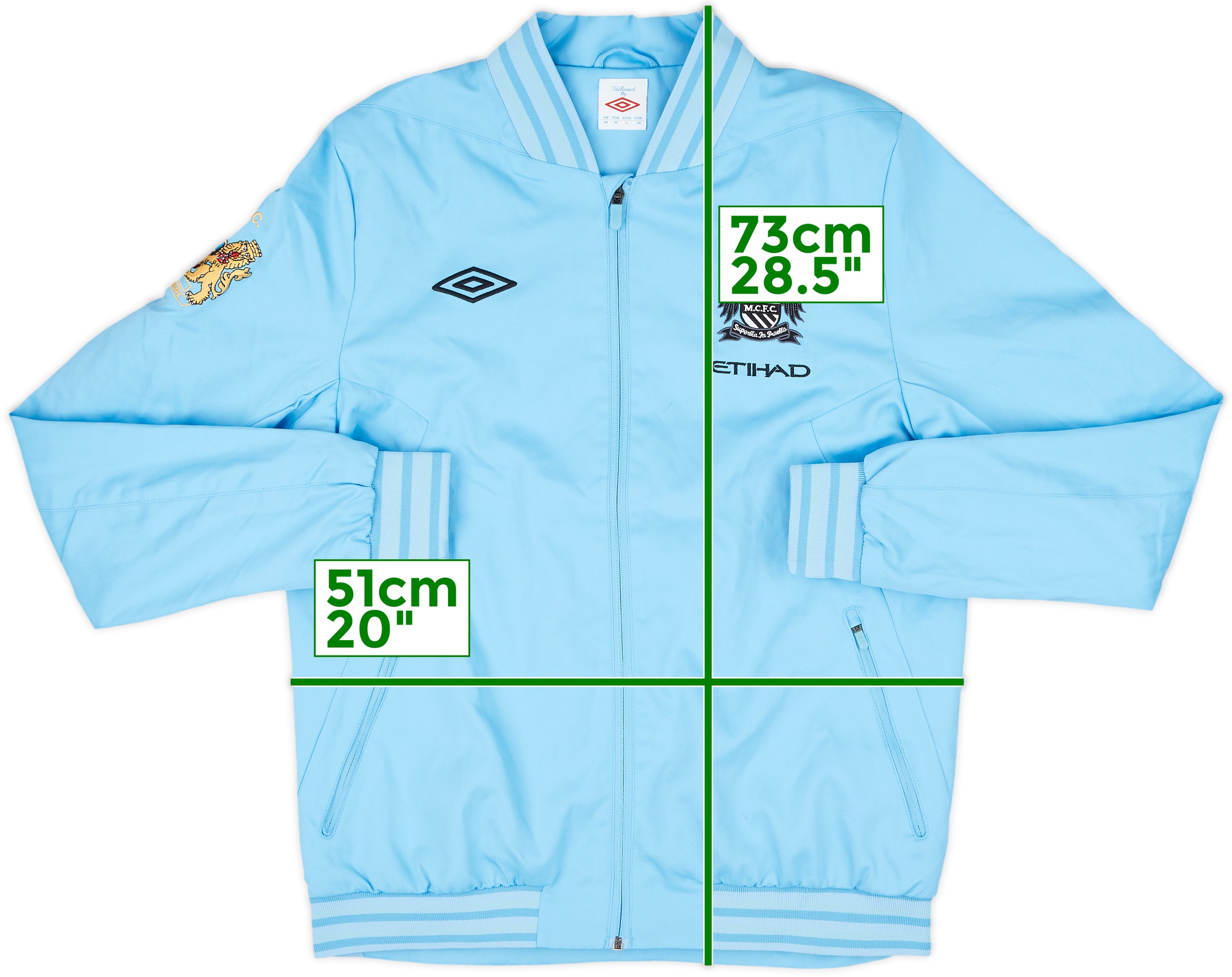 希少 UMBRO x MANCHESTER CITY ナイロンジャケット 水色 希少 UMBRO x MANCHESTER CITY ナイロンジャケット 水色 - メルカリ