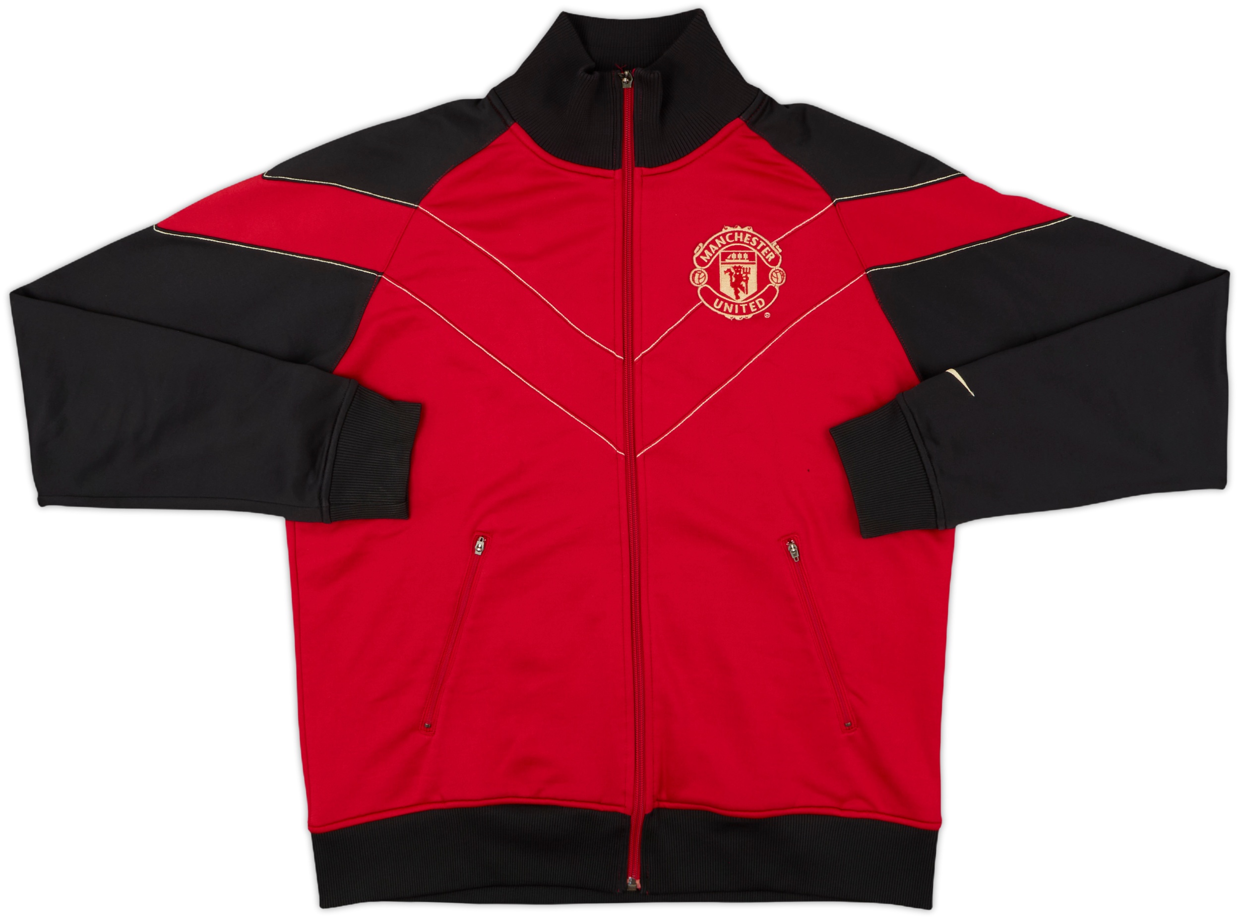 2006-07 Manchester United Nike Track Jacket - 8/10 - (L)