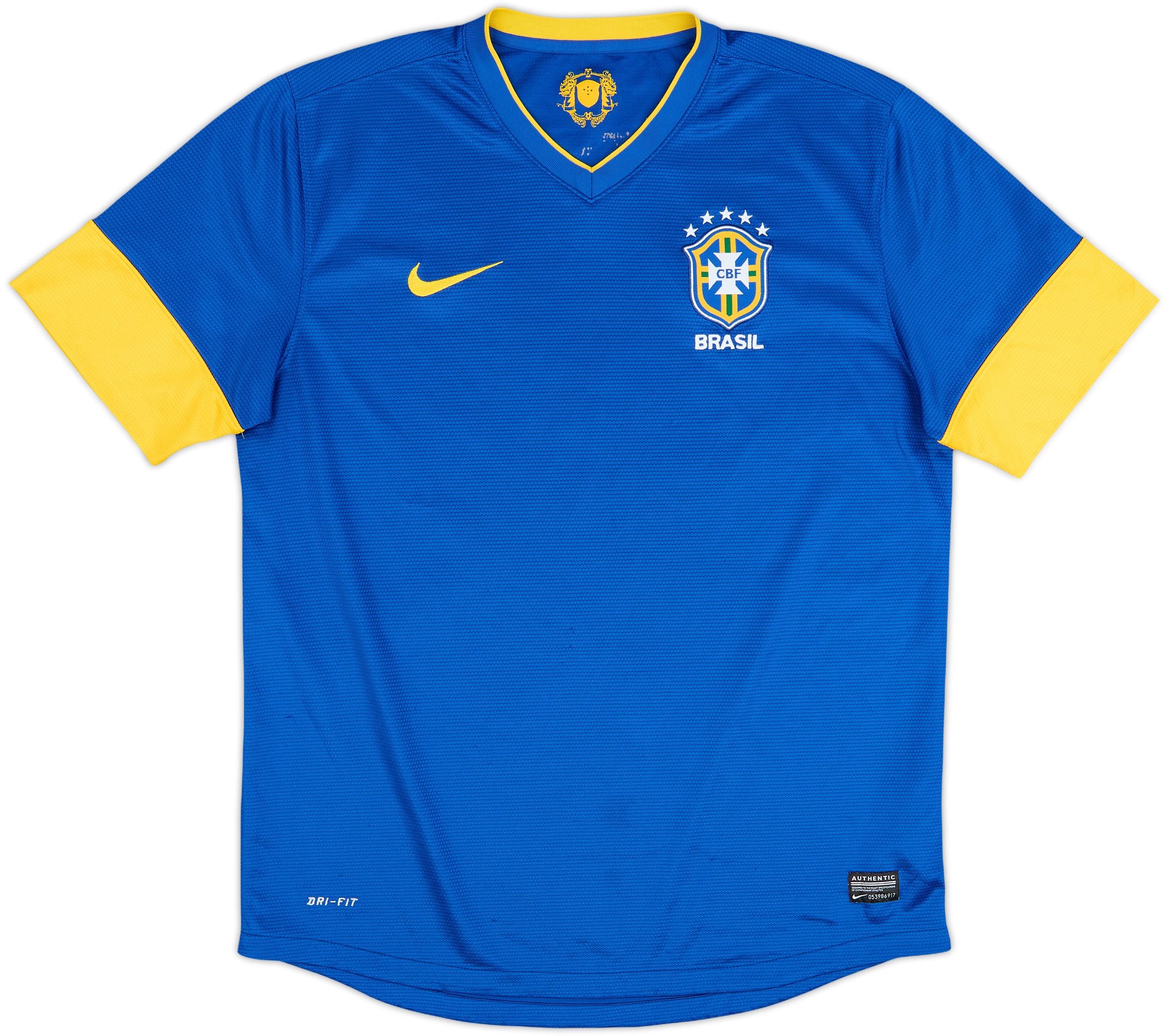 2012-13 Brazil Away Shirt - 7/10 - (L)