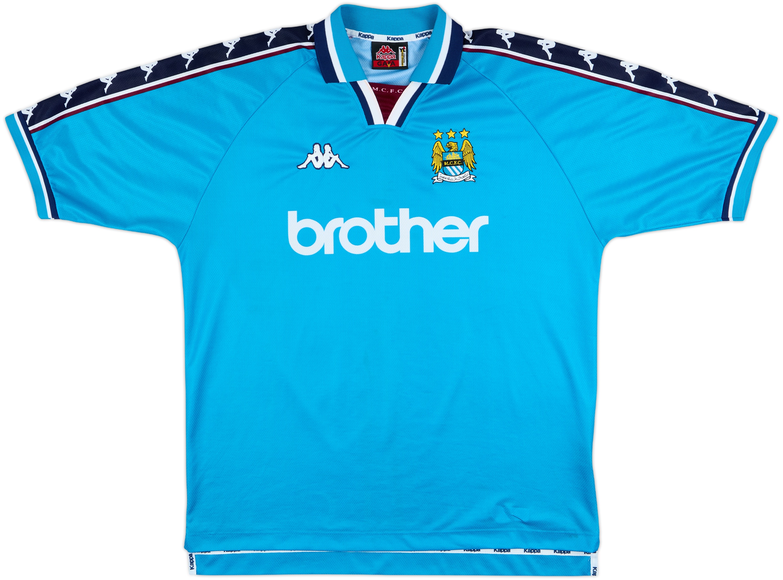 1997-99 Manchester City Home Shirt - 9/10 - (XL)