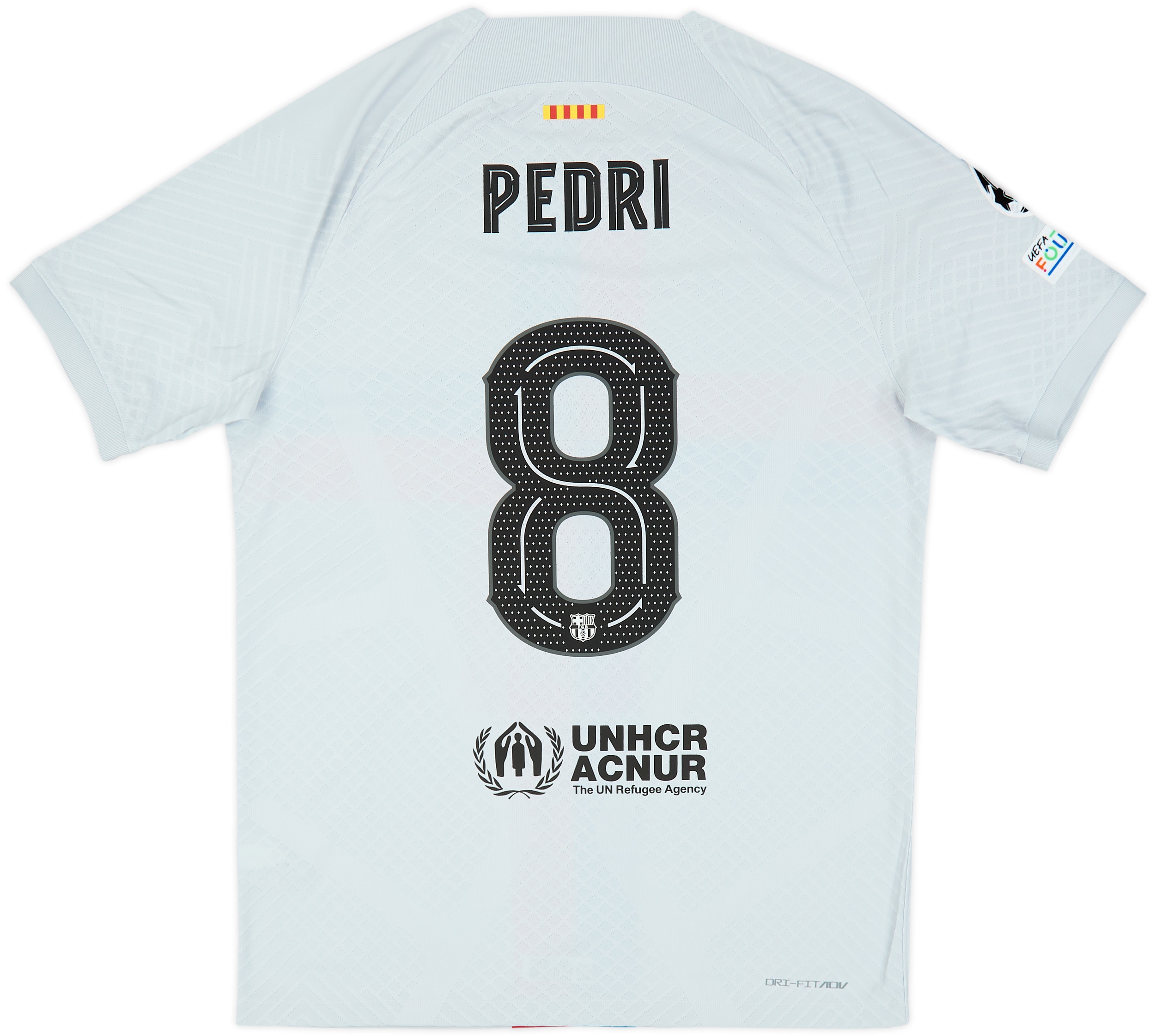 2022-23 Barcelona Authentic Third Shirt Pedri #8 - 8/10 - (M)