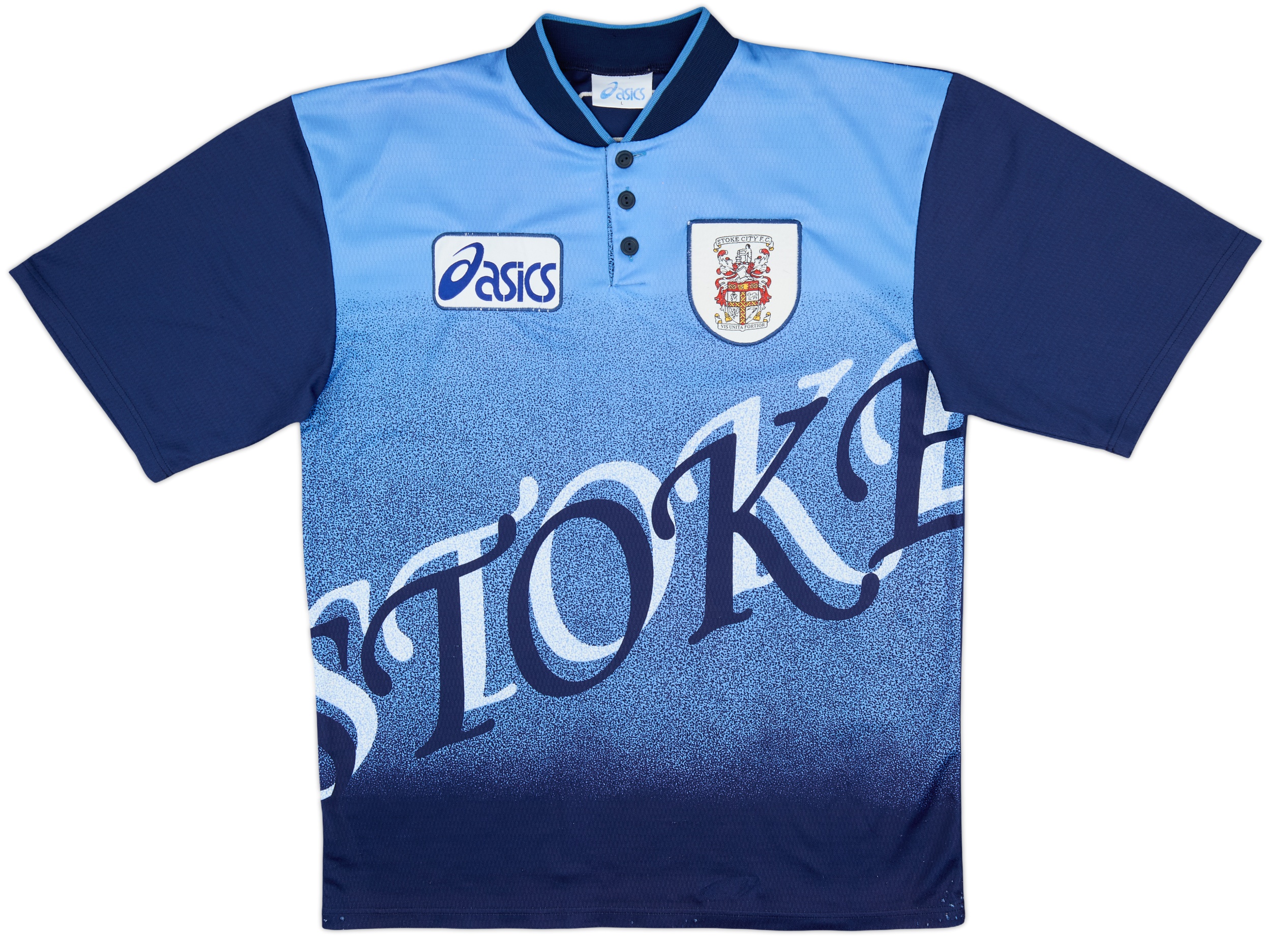1996-97 Stoke City Away Shirt - 9/10 - (L)