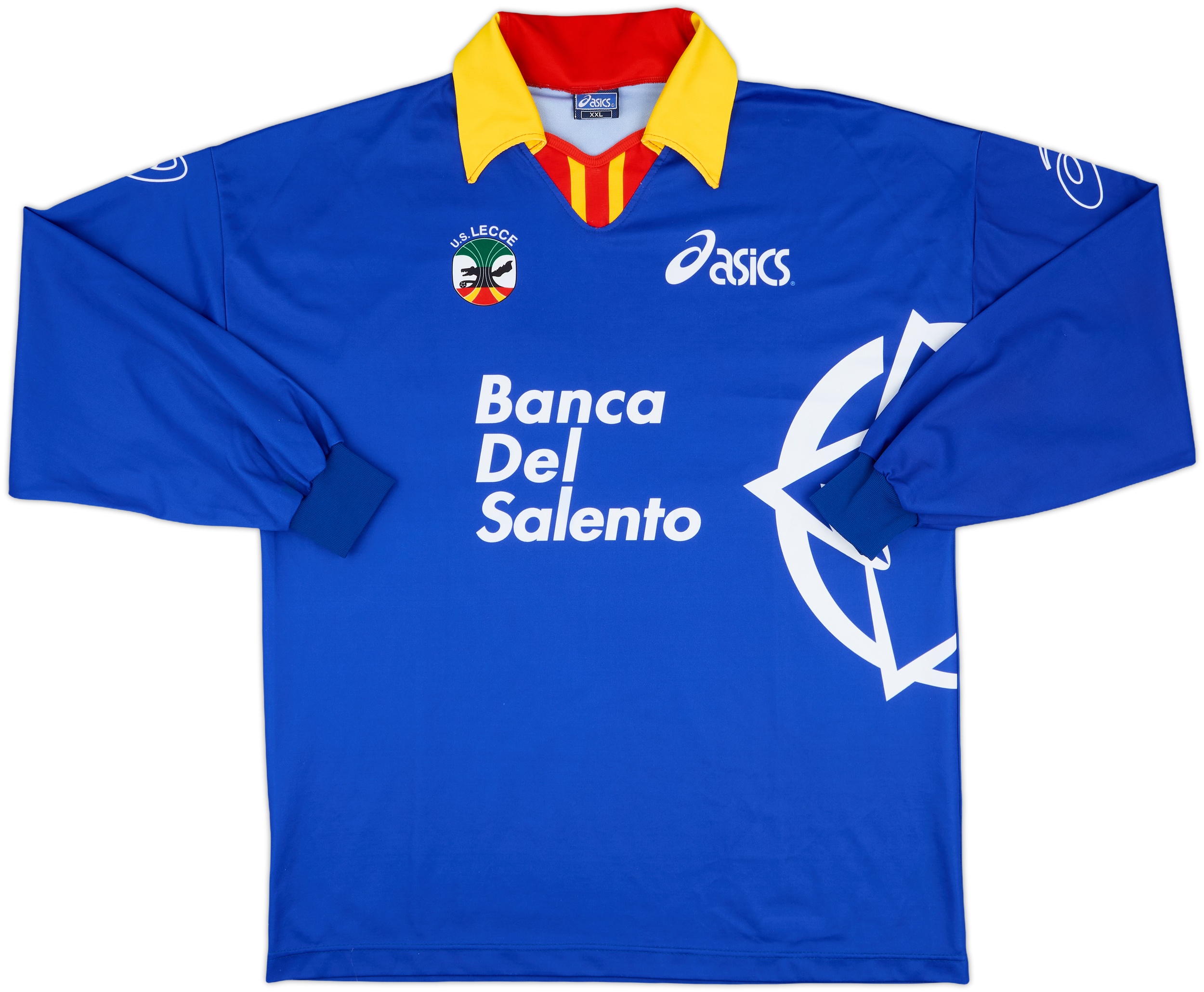 1999-00 Lecce Player Issue Asics Training L/S Shirt #20 - 8/10 - (XXL)