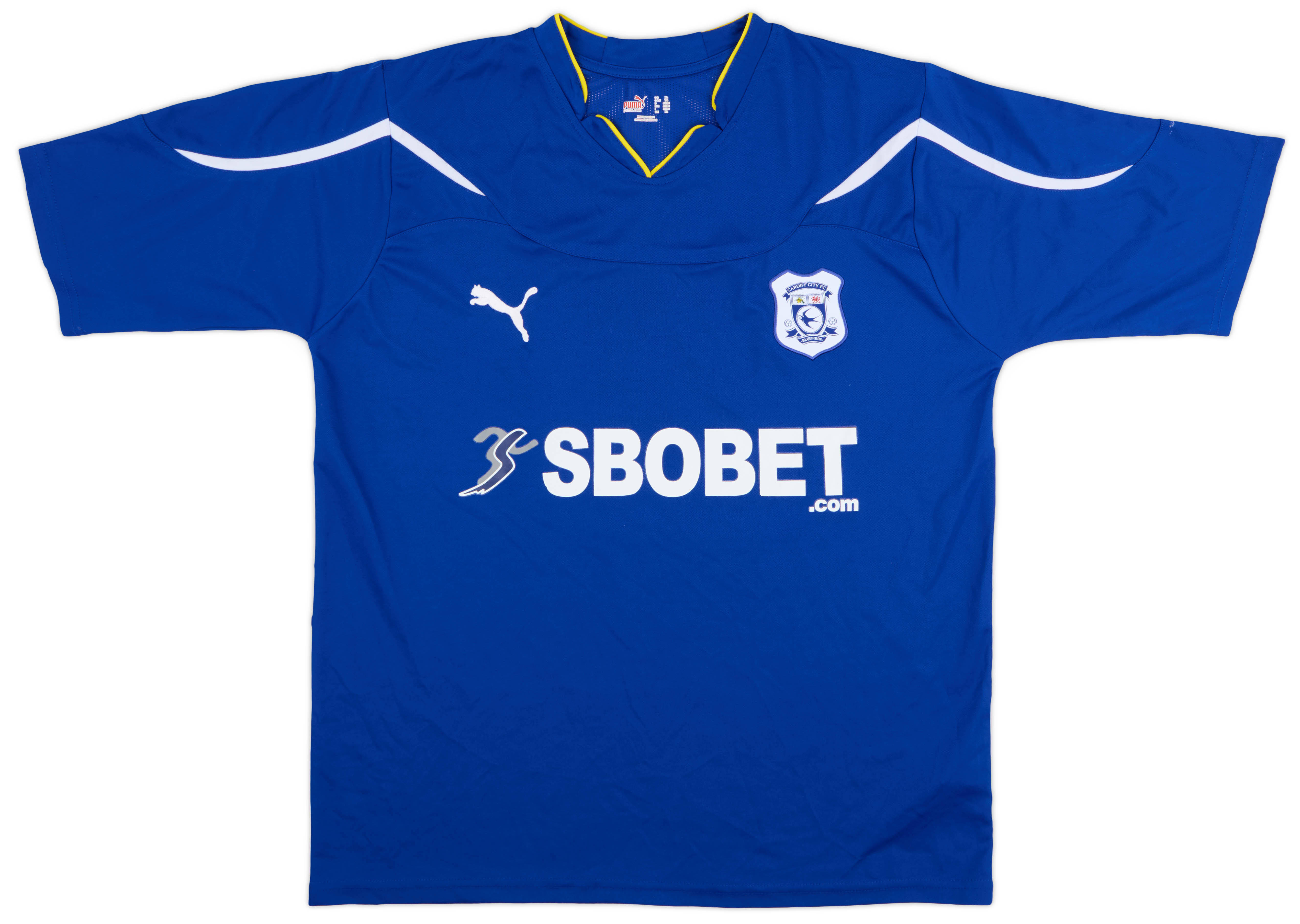 2010-11 Cardiff Home Shirt - 8/10 - (XL)