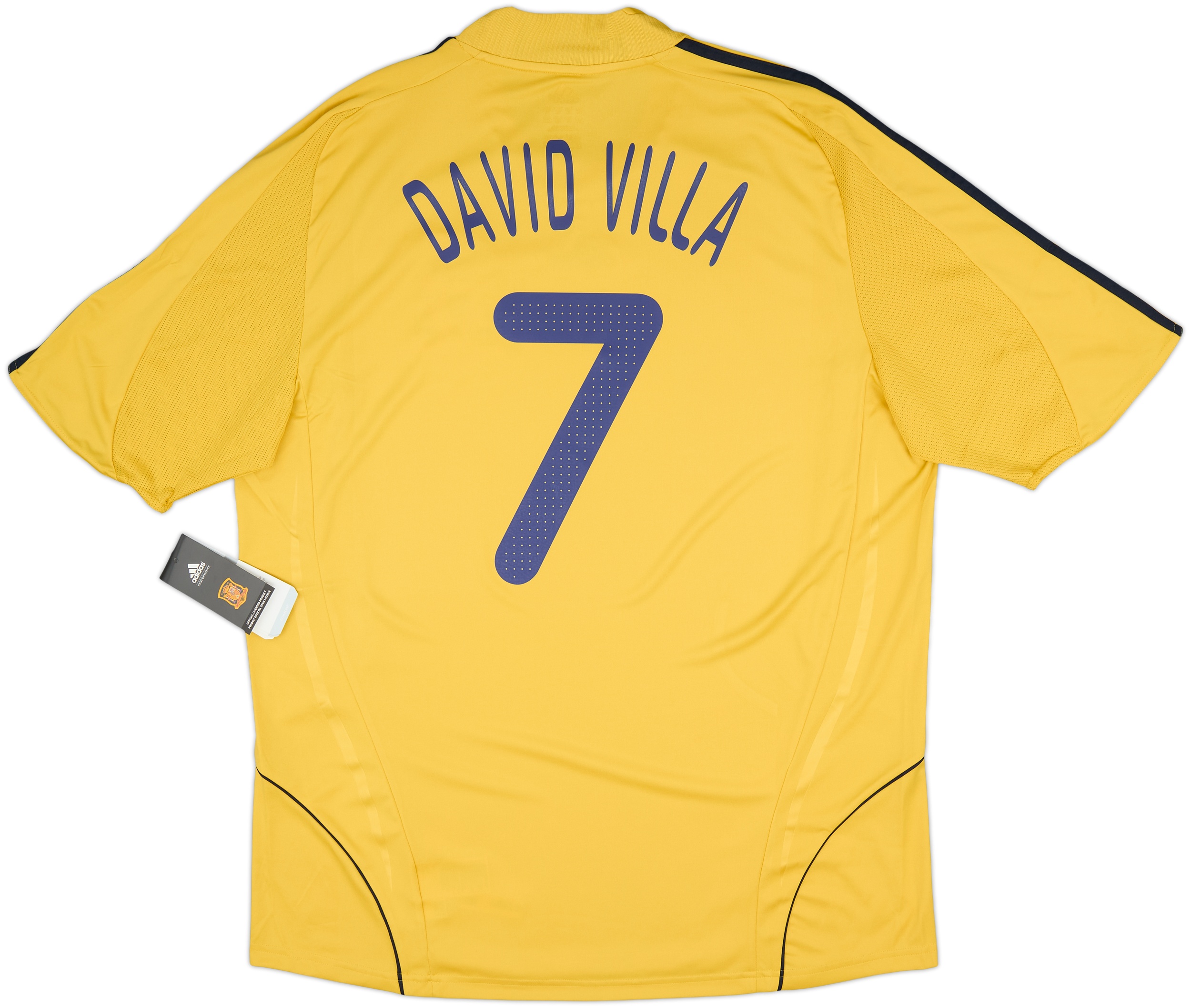 2008-10 Spain Away Shirt David Villa #7 (XL)