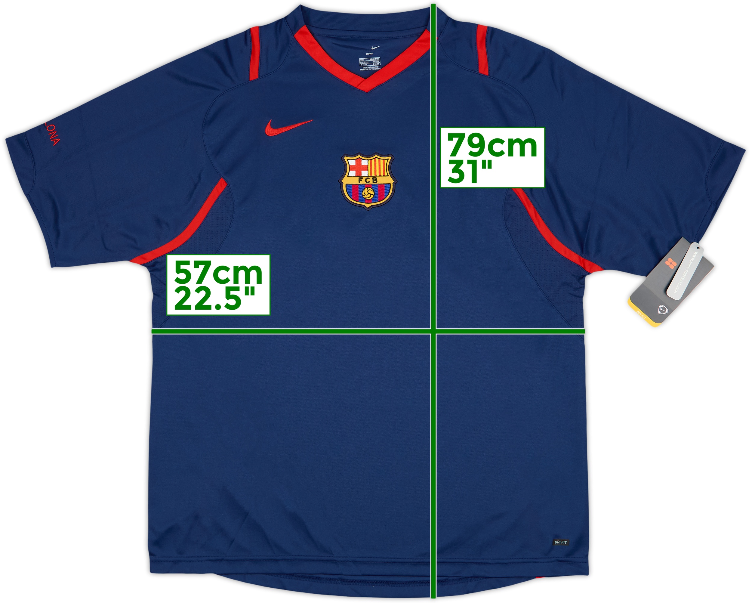 2006-07 Barcelona Nike Training Shirt (L)