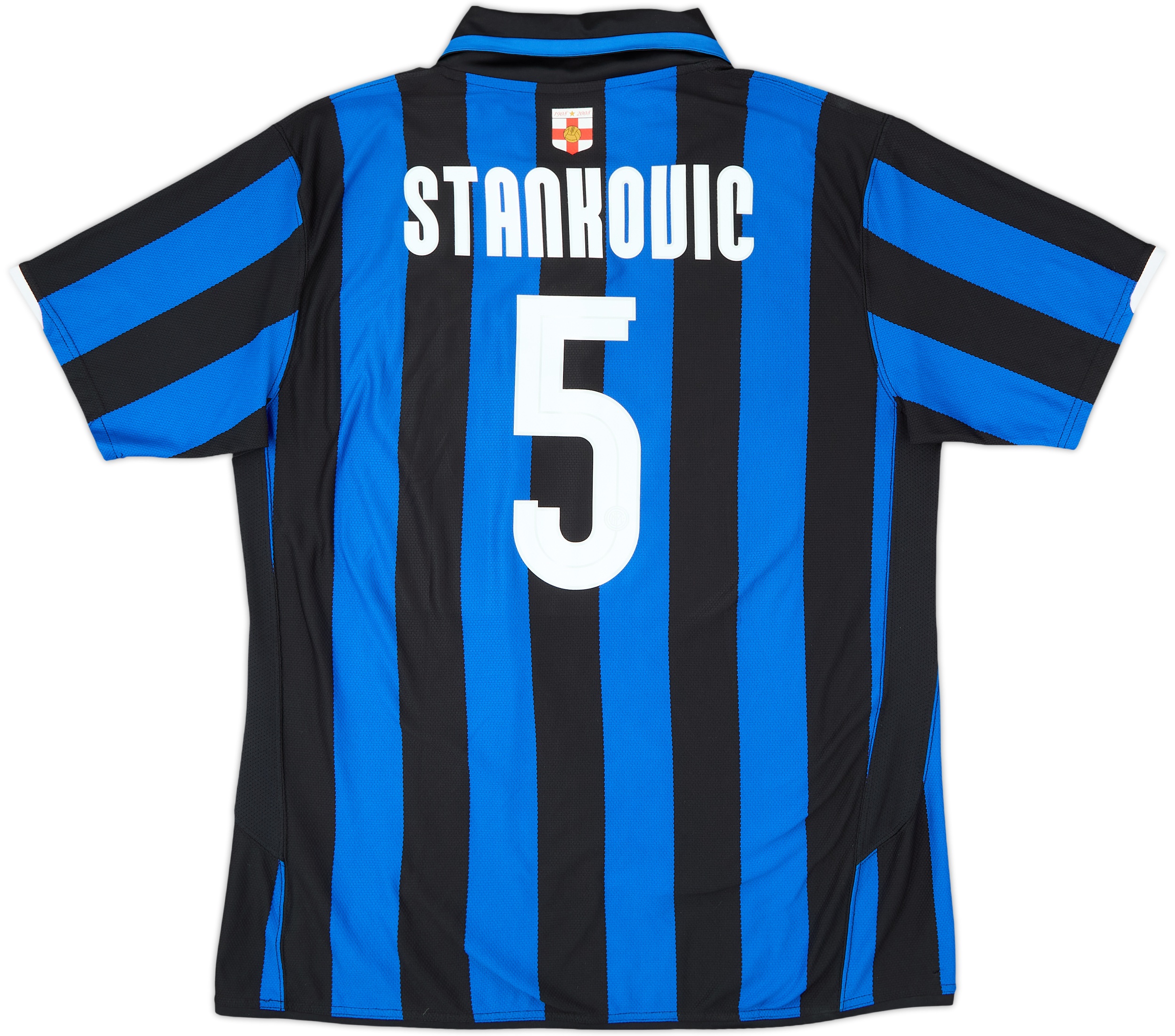INTER 100周年 #5 STANKOVIC 2007-08 Inter Milan Centenary Home Shirt Stankovic #5 - 10
