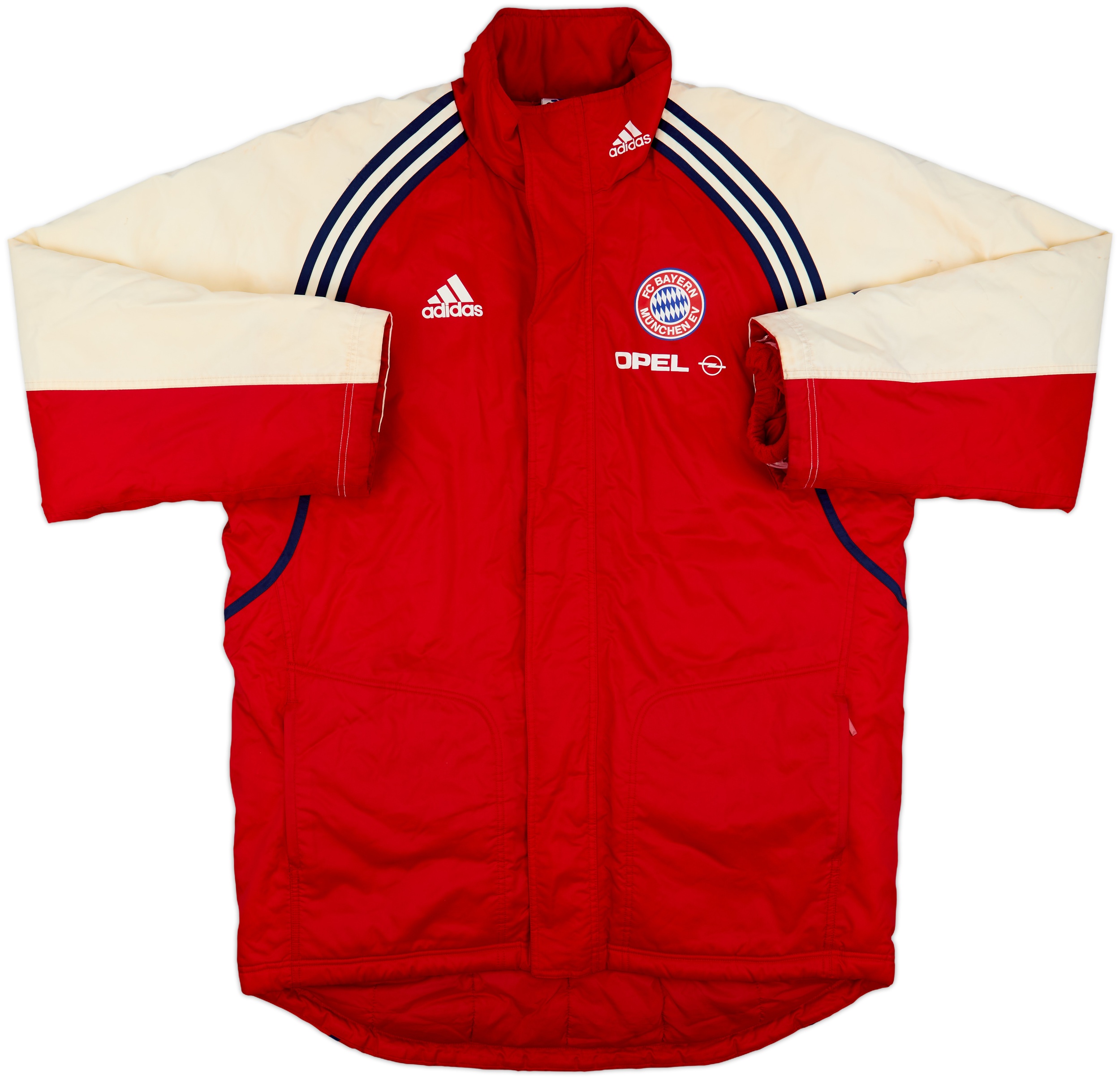 00s adidas FC Bayern München ジャケット レッド 2010-11 Bayern Munich adidas Track Jacket - 7/10 - (M/L)