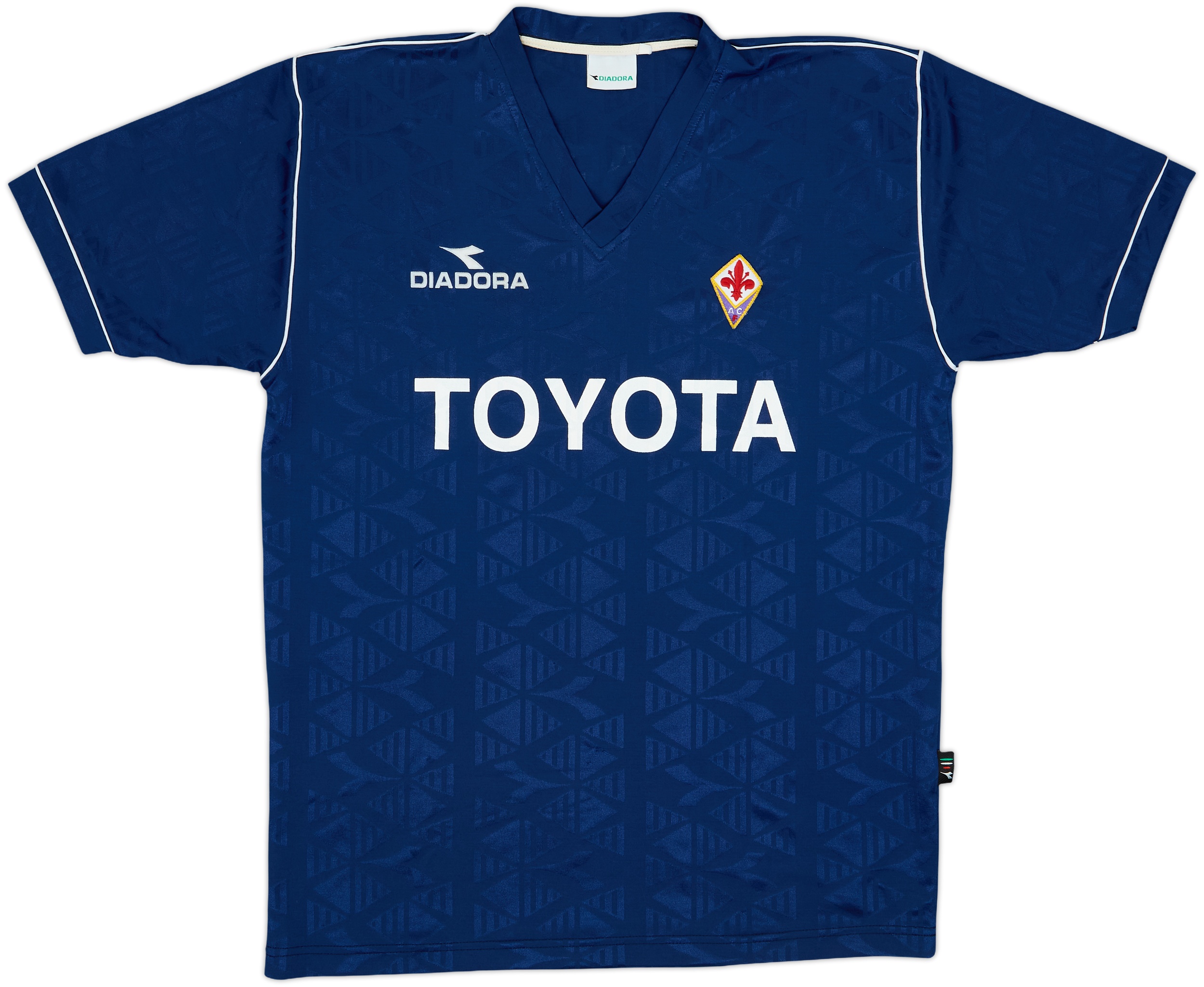 2000-01 Fiorentina Diadora Training Shirt - 8/10 - (XL)