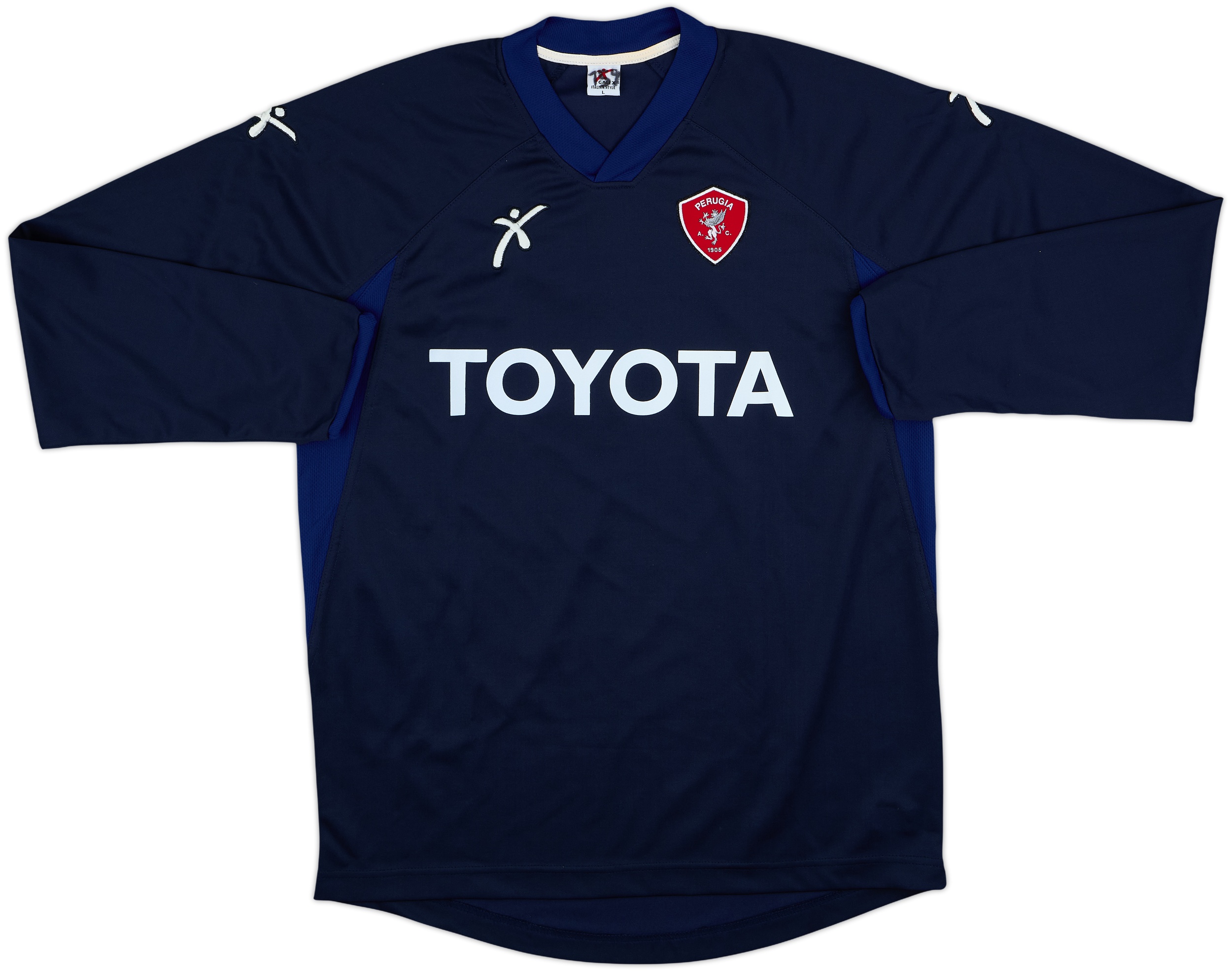 2002-03 Perugia Galex Training L/S Shirt - 9/10 - (L)