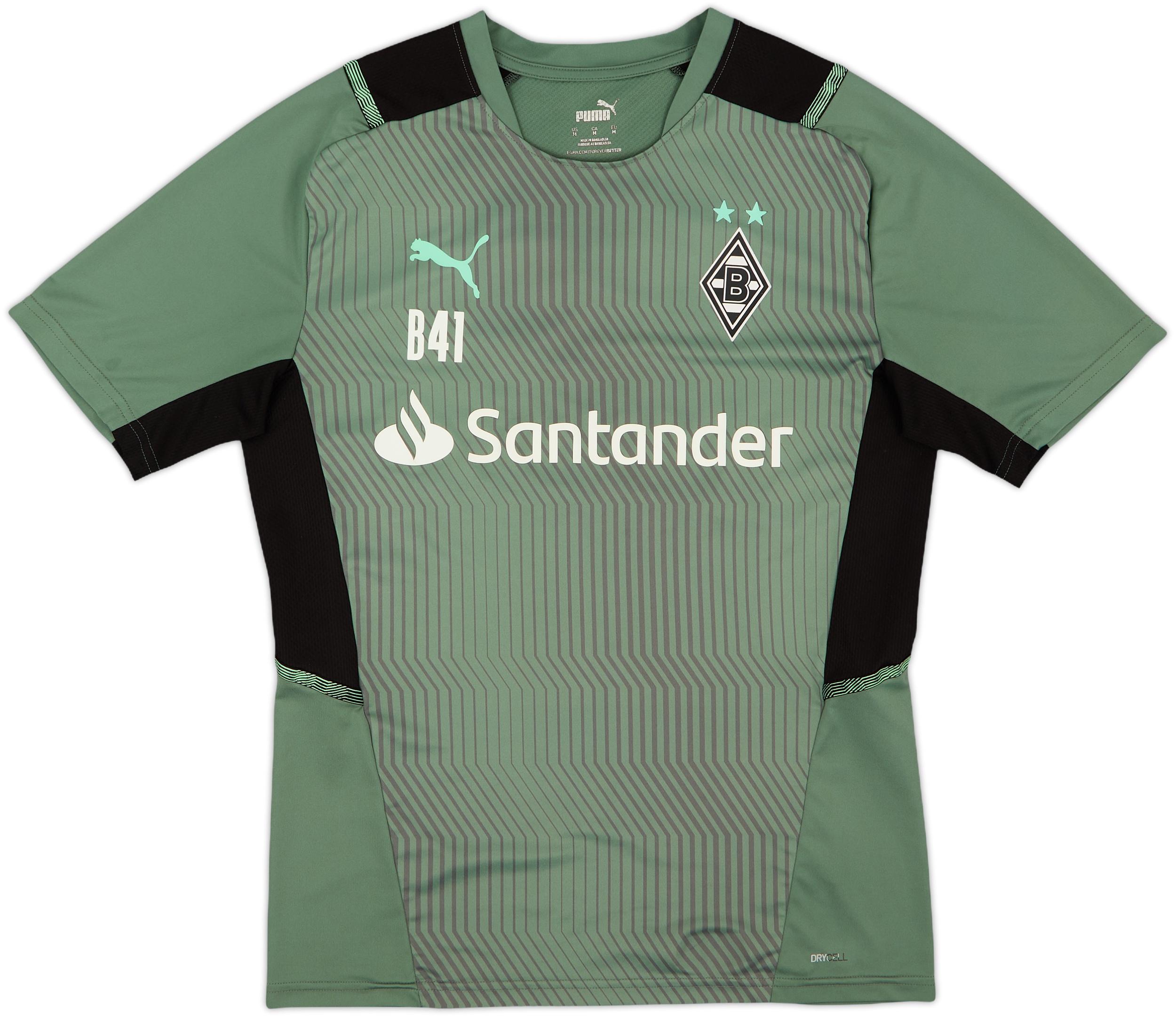 2020-21 Borussia Monchengladbach Player Issue Puma Training Shirt