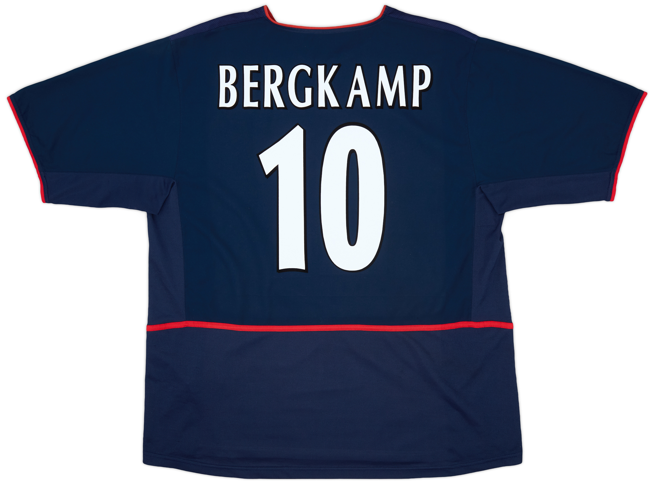 2002-04 Arsenal Away Shirt Bergkamp #10 - 8/10 - (XXL)