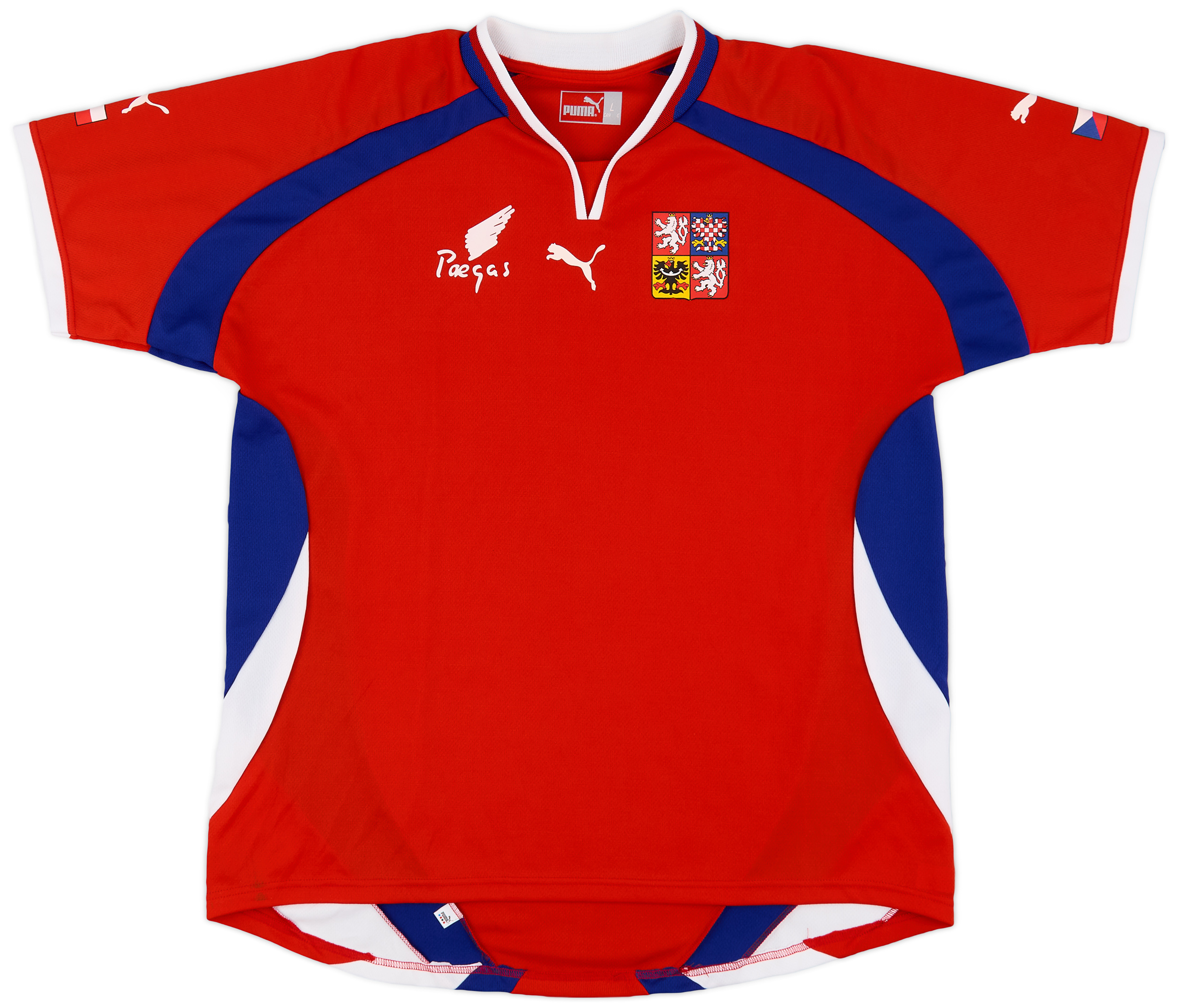 Maillot hockey RÉPUBLIQUE TCHÈQUE vintage KUBINA n°23 CZECH shirt jersey XL